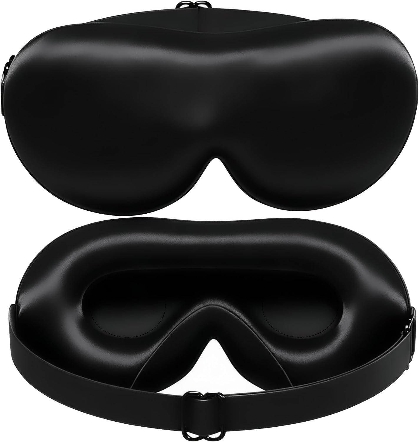 3D‑Contoured 22Momme Mulberry Silk Sleep Eye Mask for Men Women
