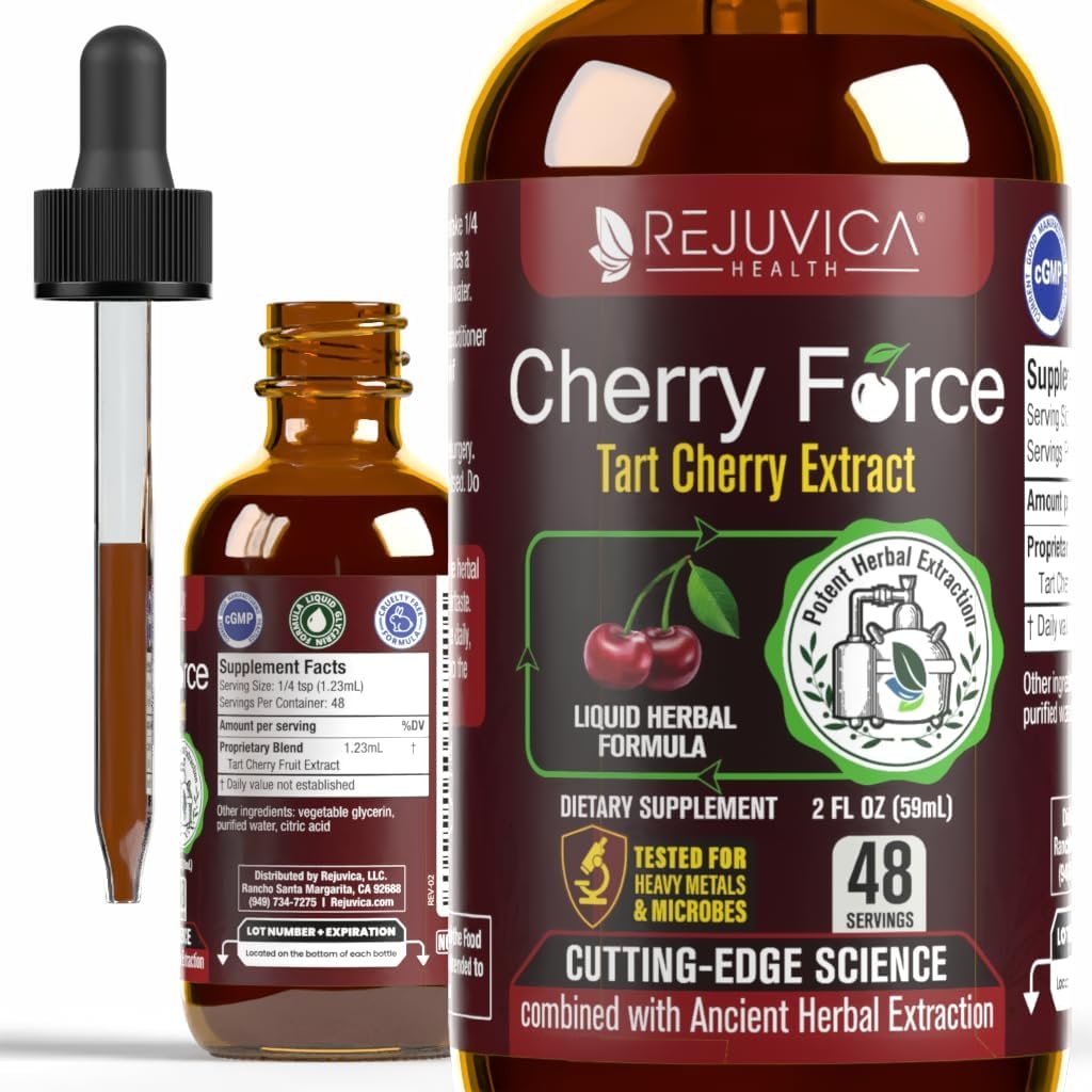 Cherry Force Tart Cherry Extract Drops – Joint & Uric Acid Support