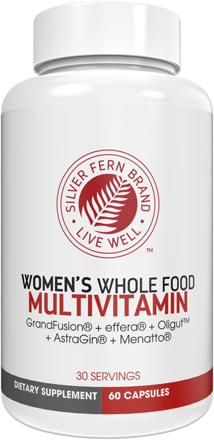 Silver Fern Women’s Whole Food Multivitamin 60 Capsules, 30 Servings