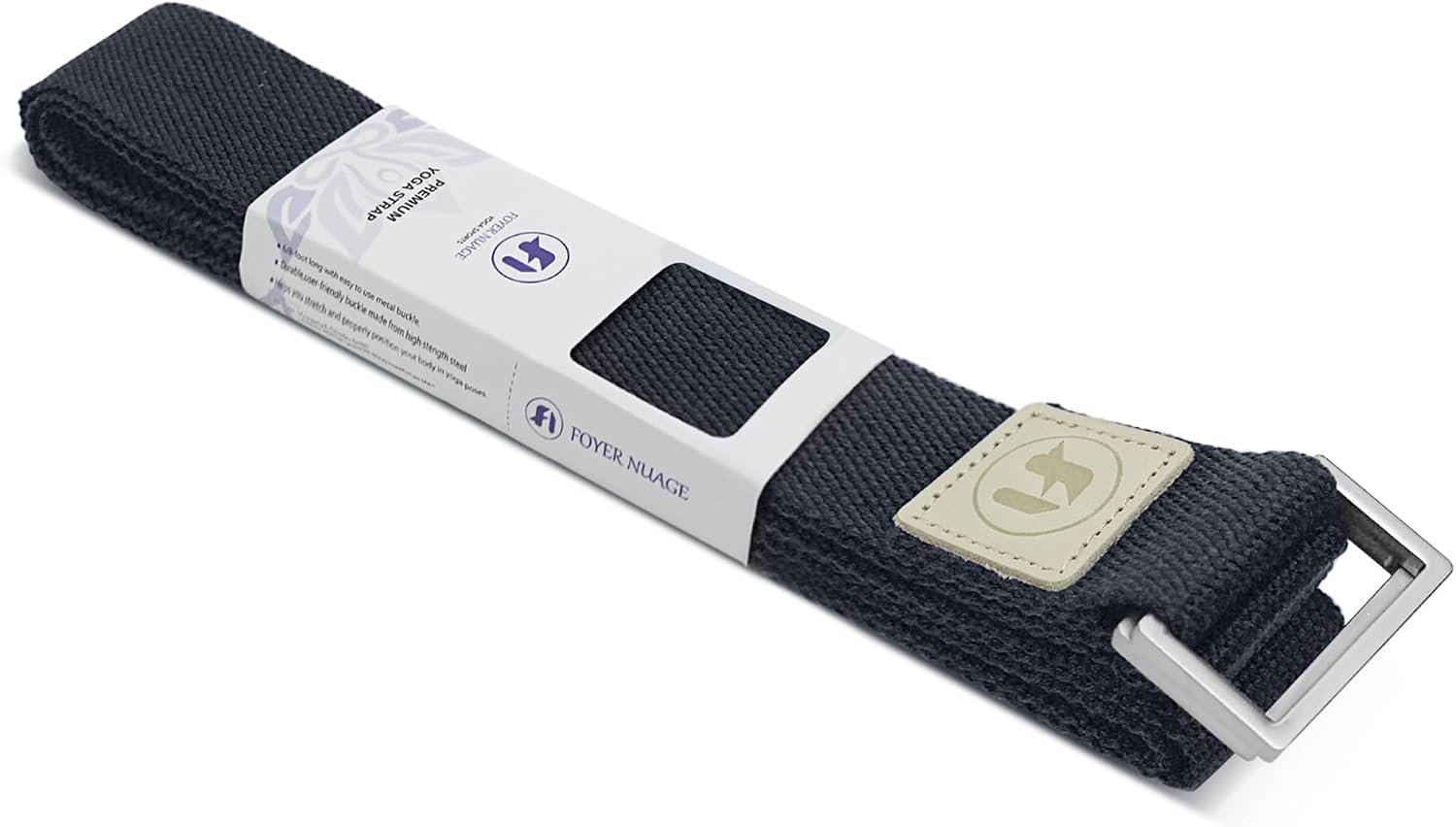 Yoga Straps 1.8M or 2.5M, Durable Cotton Yoga Straps for Stretching, Adjustable Yoga Belt Strap for Yoga, Dance, Gym Workouts