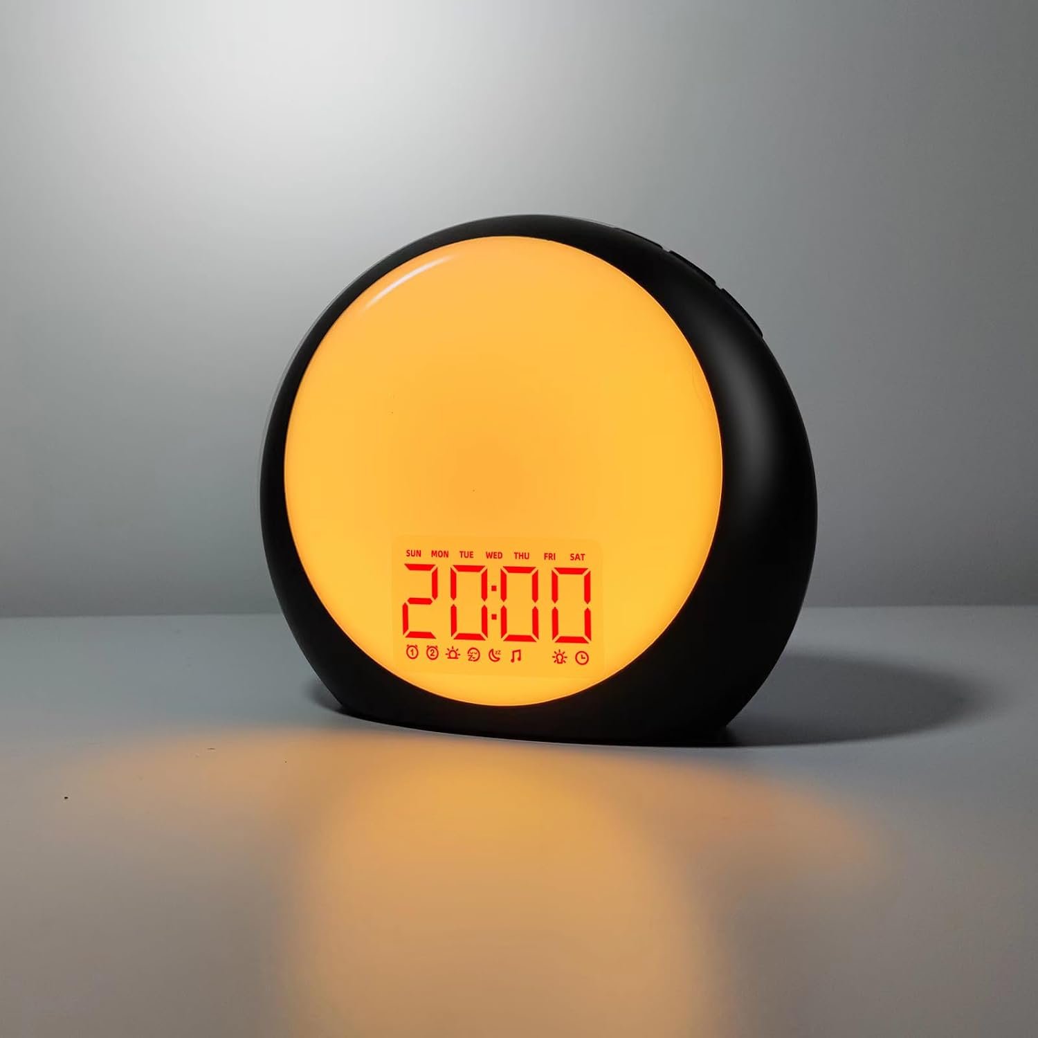 iDealSleep Sunrise Wake Up Light Alarm Clock White Noise Sound Machine