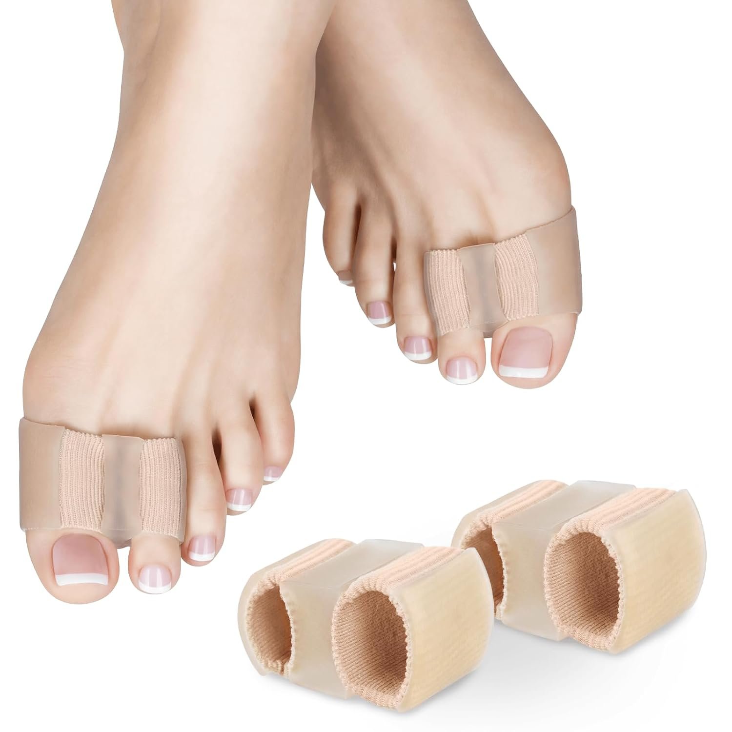 Toe Separators for Women and Men,Bunion Corrector for Women,(2 PCS)