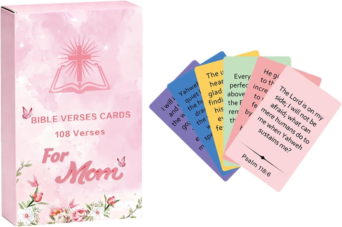 Affirmation Cards for Moms – Bible Verse Cards for Strength & Support