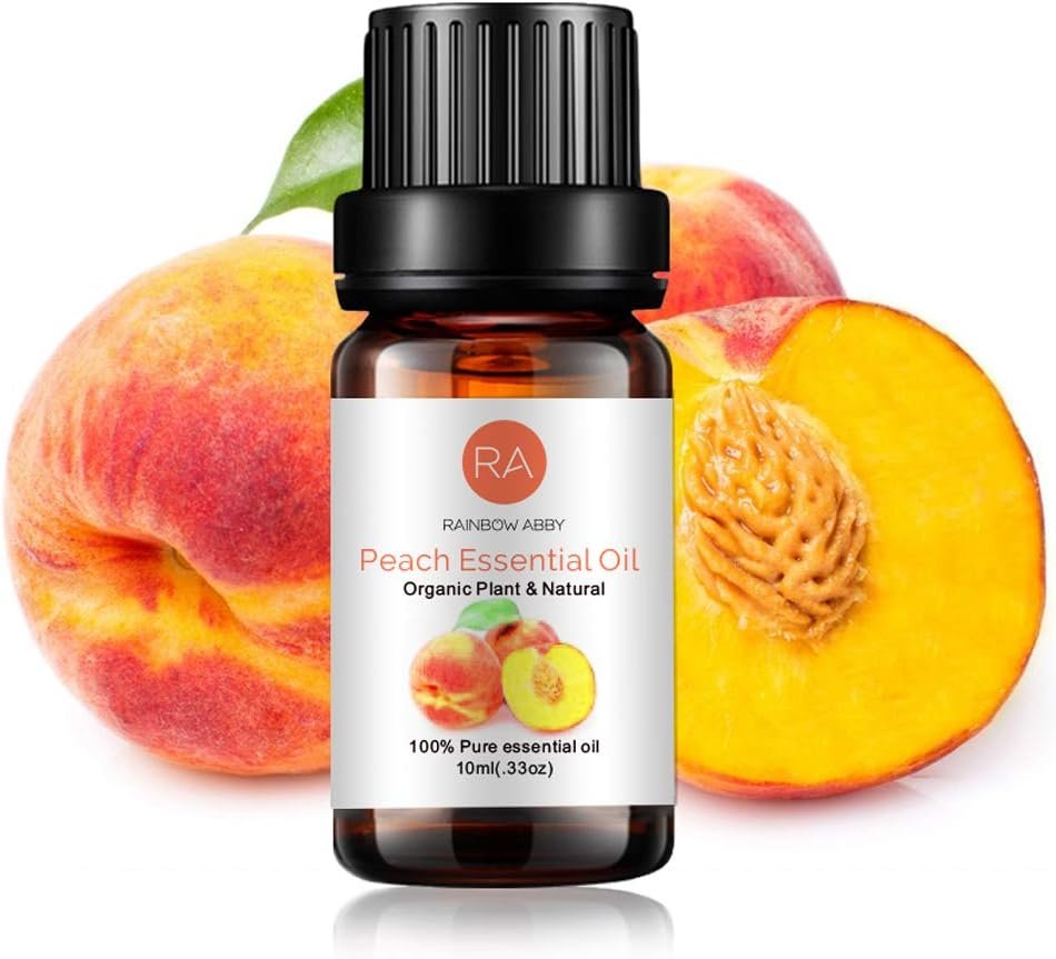 Peach Essential Oil 100% Pure Oganic Plant Natrual Flower Essential Oil for Diffuser Message Skin Care – 10ML