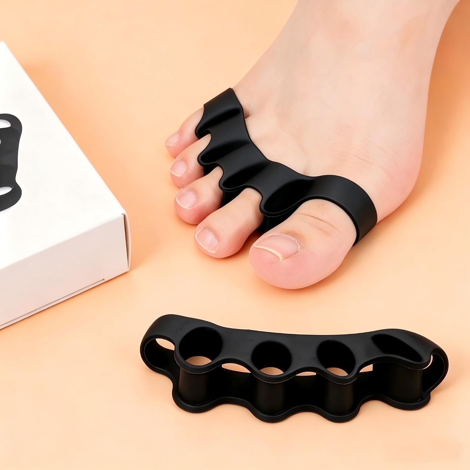 Toe Spacers Men Women, Pedicure Separators for Bunion