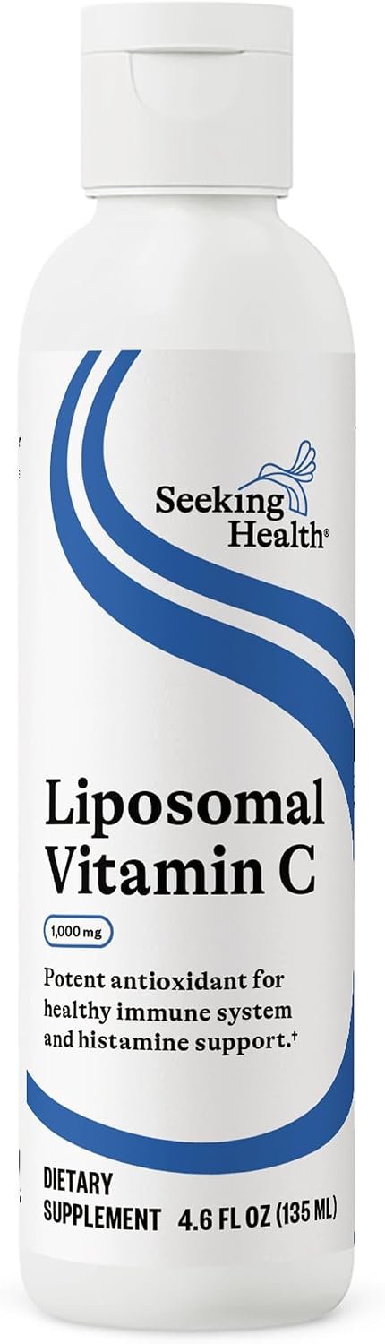 Optimal Liposomal Vitamin C – Lemon Zest | Non-Soy Non-GMO | 1,000 mg Liposomal Vitamin C per Serving |5 oz | 30 Servings