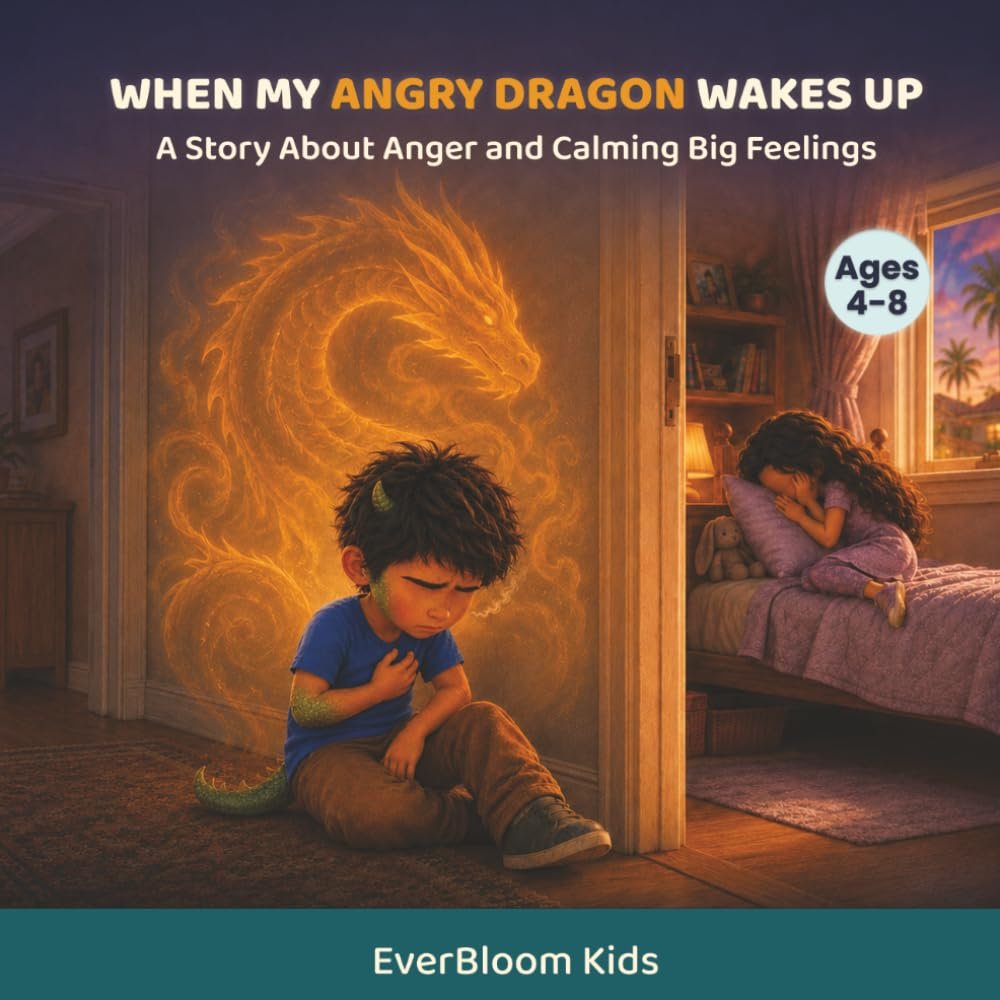 When My Angry Dragon Wakes Up: A Story about Anger and Calming Big Feelings (EverBloom Kids: Growing Hearts and Minds)