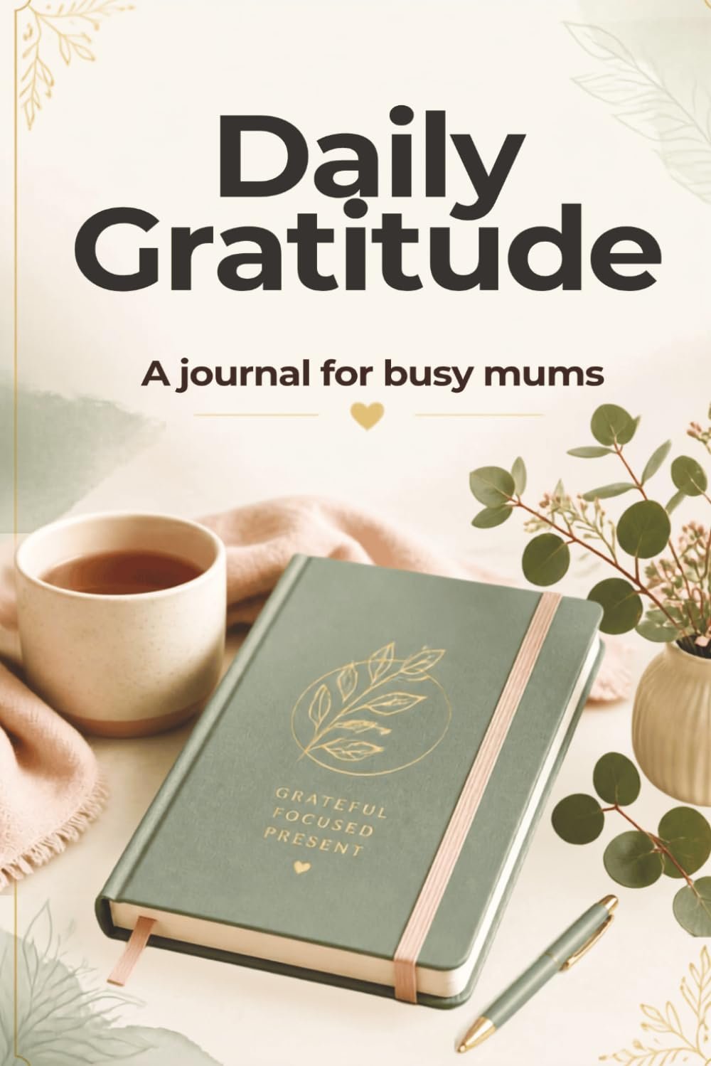 Daily Gratitude: A Journal for busy mums: Quick and Easy Reflections for Moms on the Go | Paperback 6 x 9 inches, 110 Pages