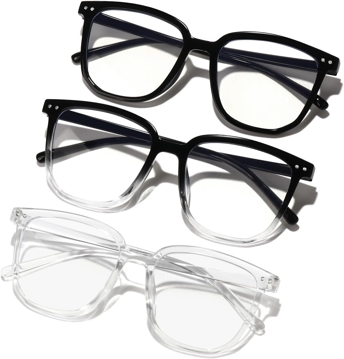 GFUIARA Blue Light Blocking Glasses for Women Men,Fashion Square Blue Blockers Glasses,Computer/TV/Phones/Gaming Glasses