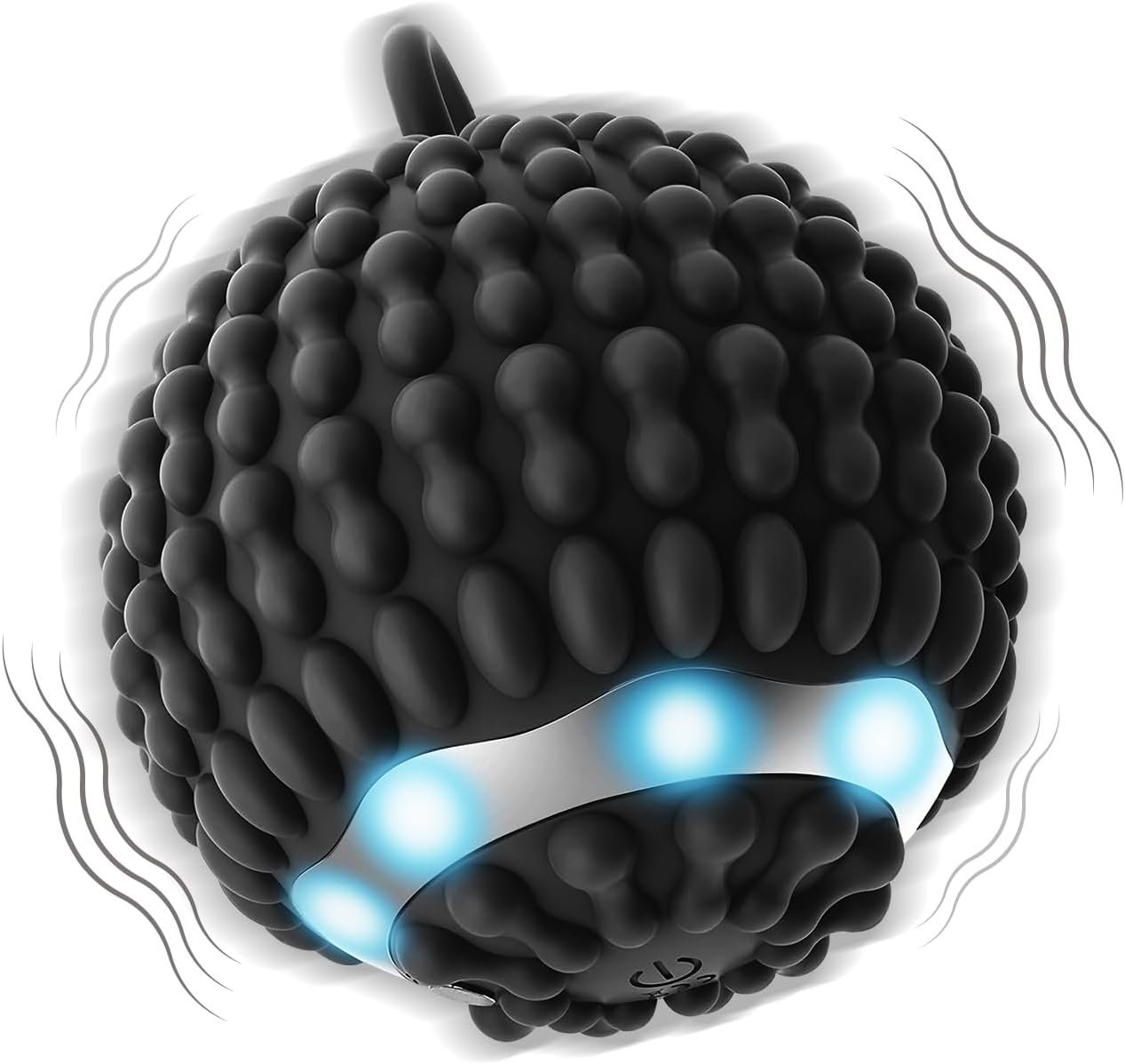 Rechargeable Vibrating Massage Therapy Ball – Reduce Hand Tremors, Reduce Stress & Arthritis Pain Relief, Parkinsons aids for Living, Portable Tremor Reduction, Home/Travel, Elderly-Friendly
