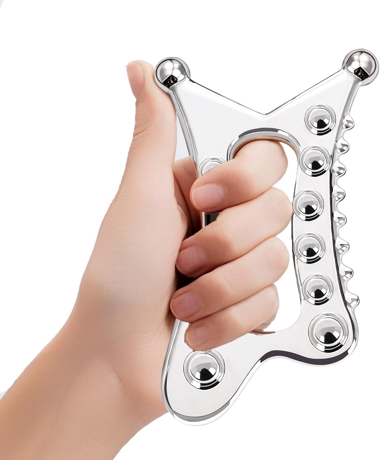 Stainless Steel Fascia Blaster Body Gua Sha Muscle Scraper Massage Tool