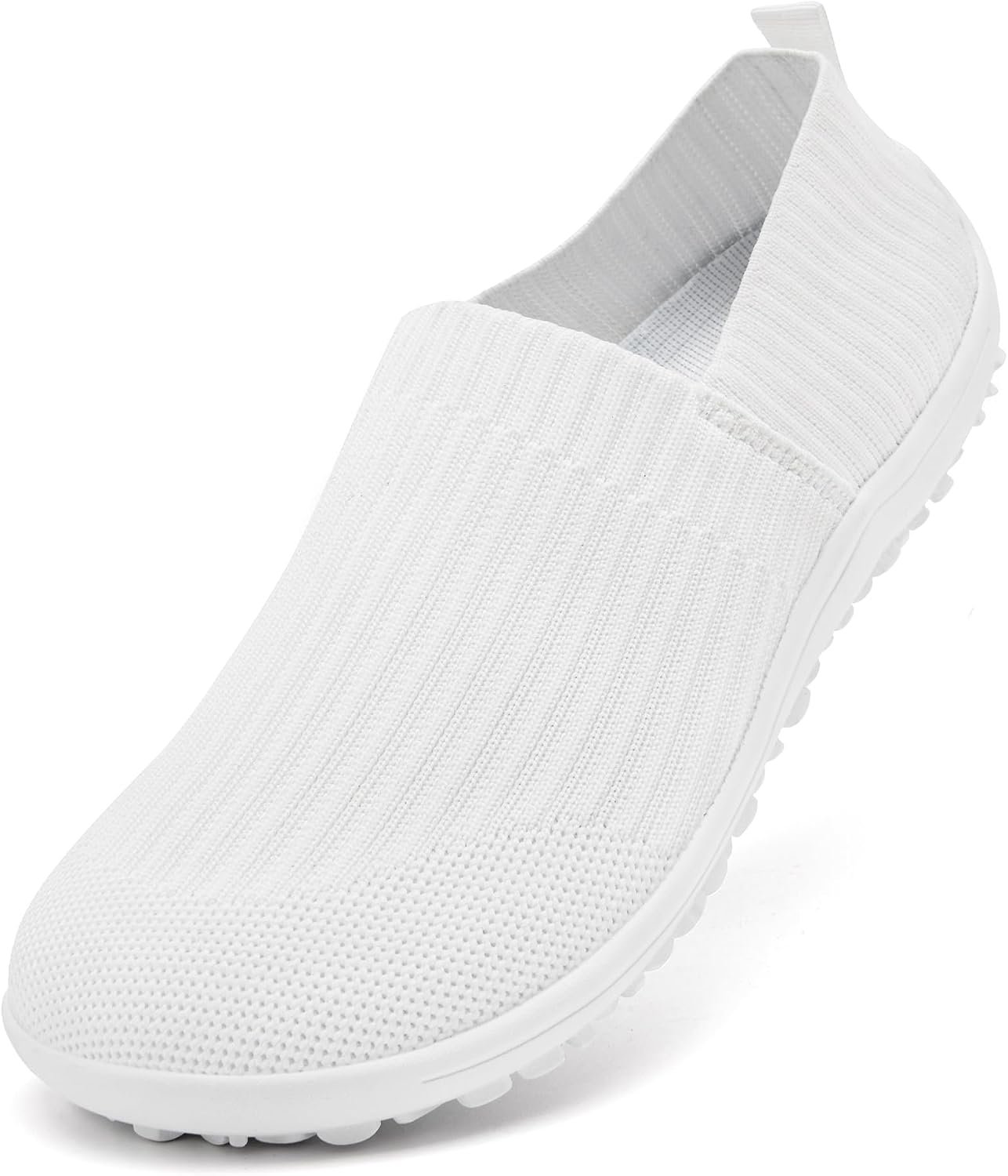 Womens Barefoot Shoes Walking Wide Toe Box Slip On Sneaker Zero Drop Non-Slip Sole Casual Lightweight Breathable Tennis Workout Shoes to Travel