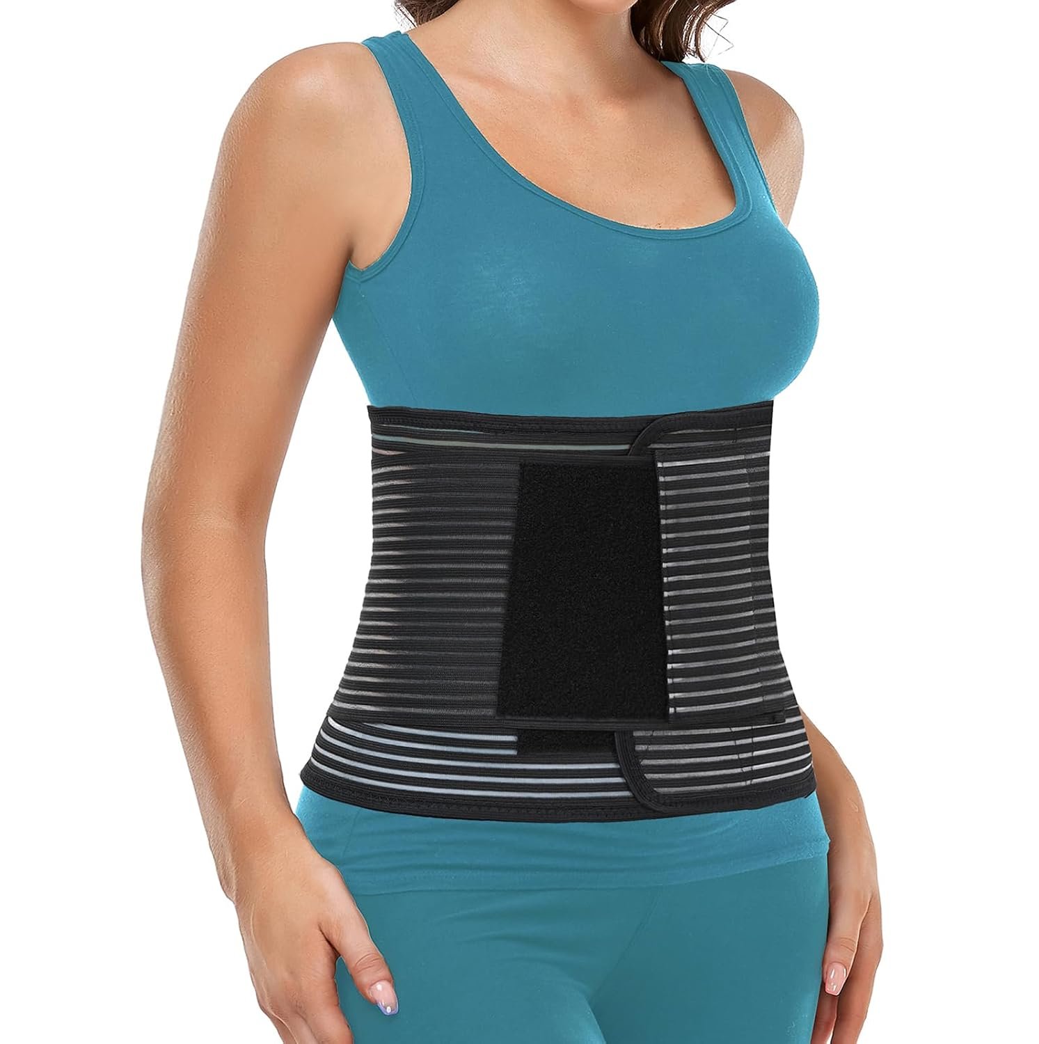 MAMODY Postpartum Recovery Belly Binder for C-Section & Natural Delivery