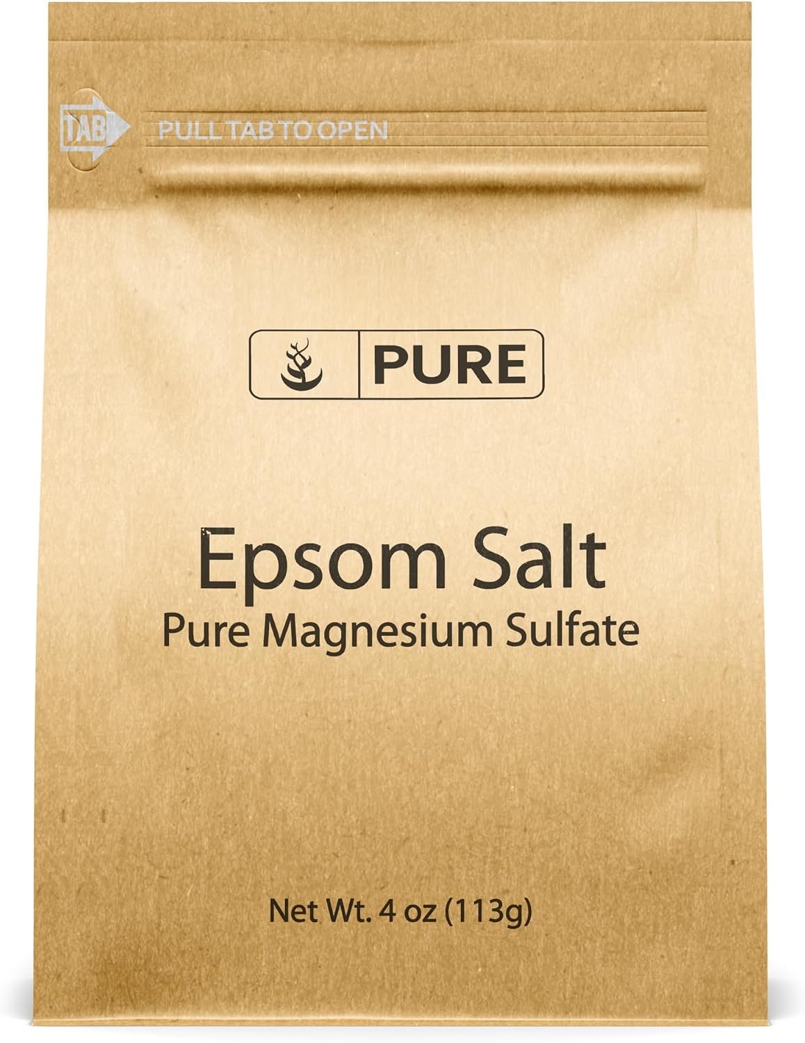 Pure Original Ingredients, Epsom Salt, 4 Oz