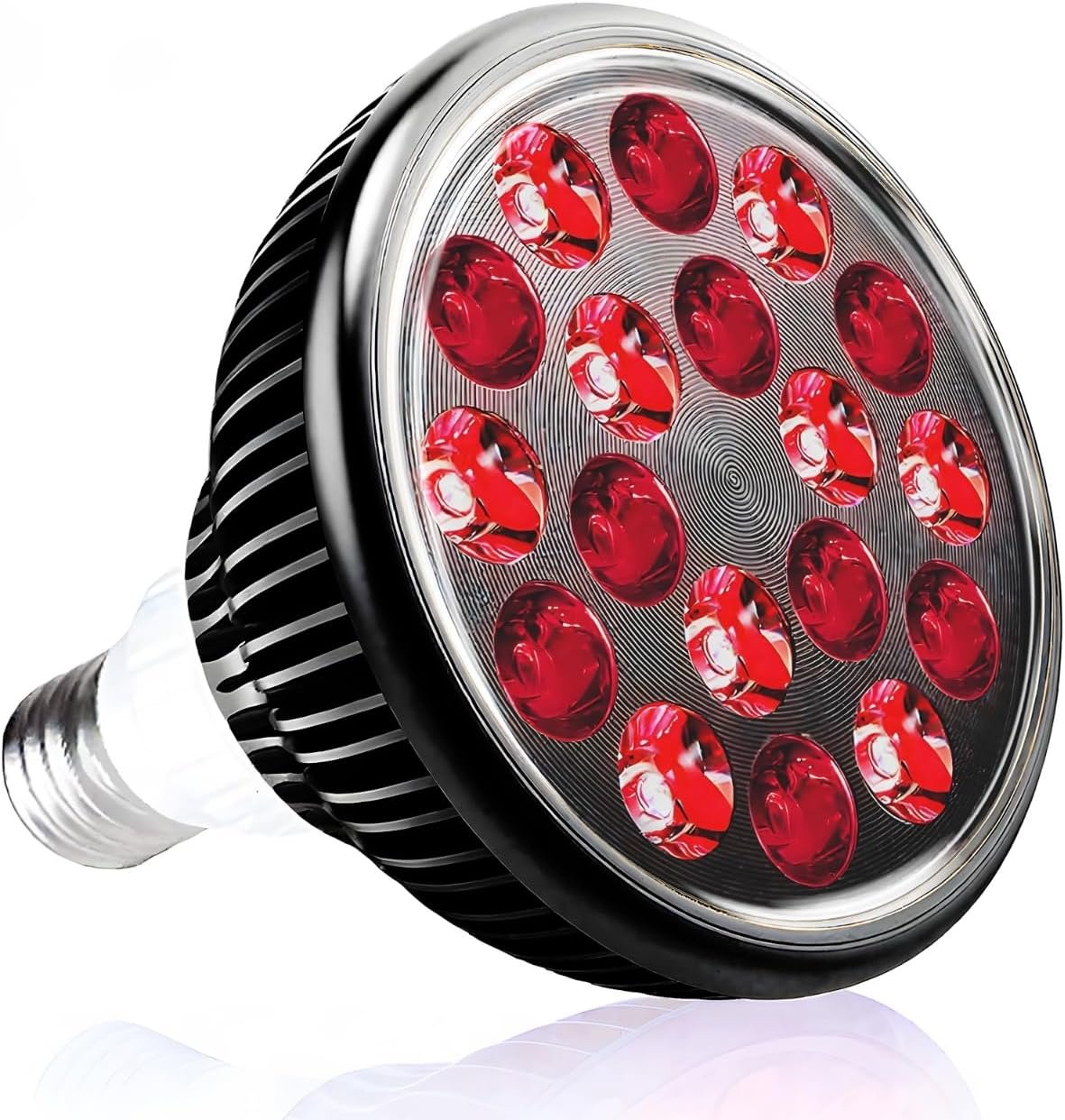 ENJlEYI Red Light Therapy, 660nm 810nm850nm 940nm, 18 Dual chip LEDs, Aluminium Shell, Portableand Targeted High lrradiance for Skin, PainRelief, Anti-Aging, Muscle Recovery