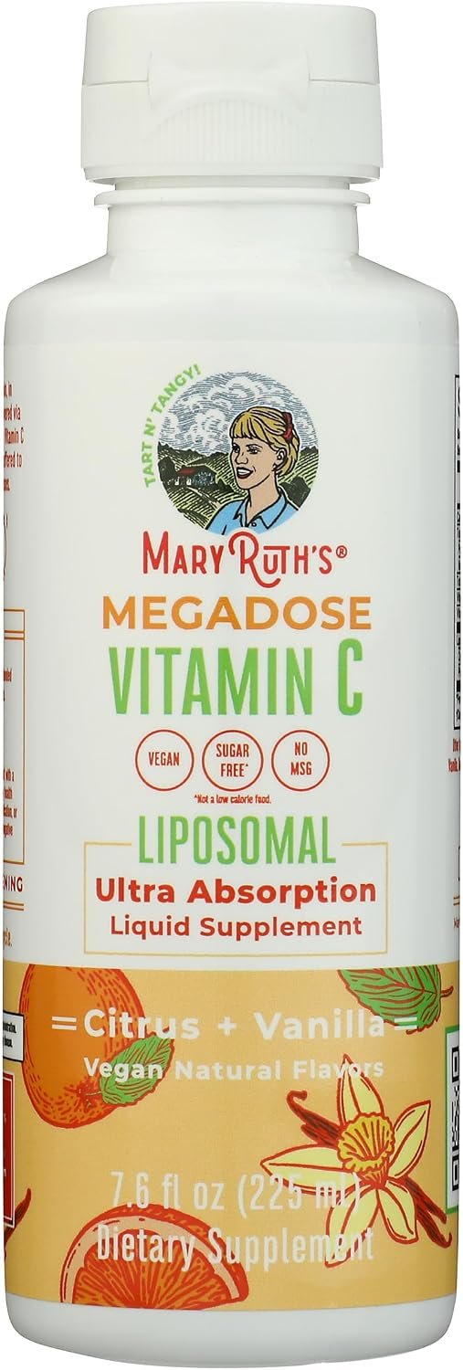 Mary Ruth’s Megadose Liposomal Vitamin C, 7.6 FZ