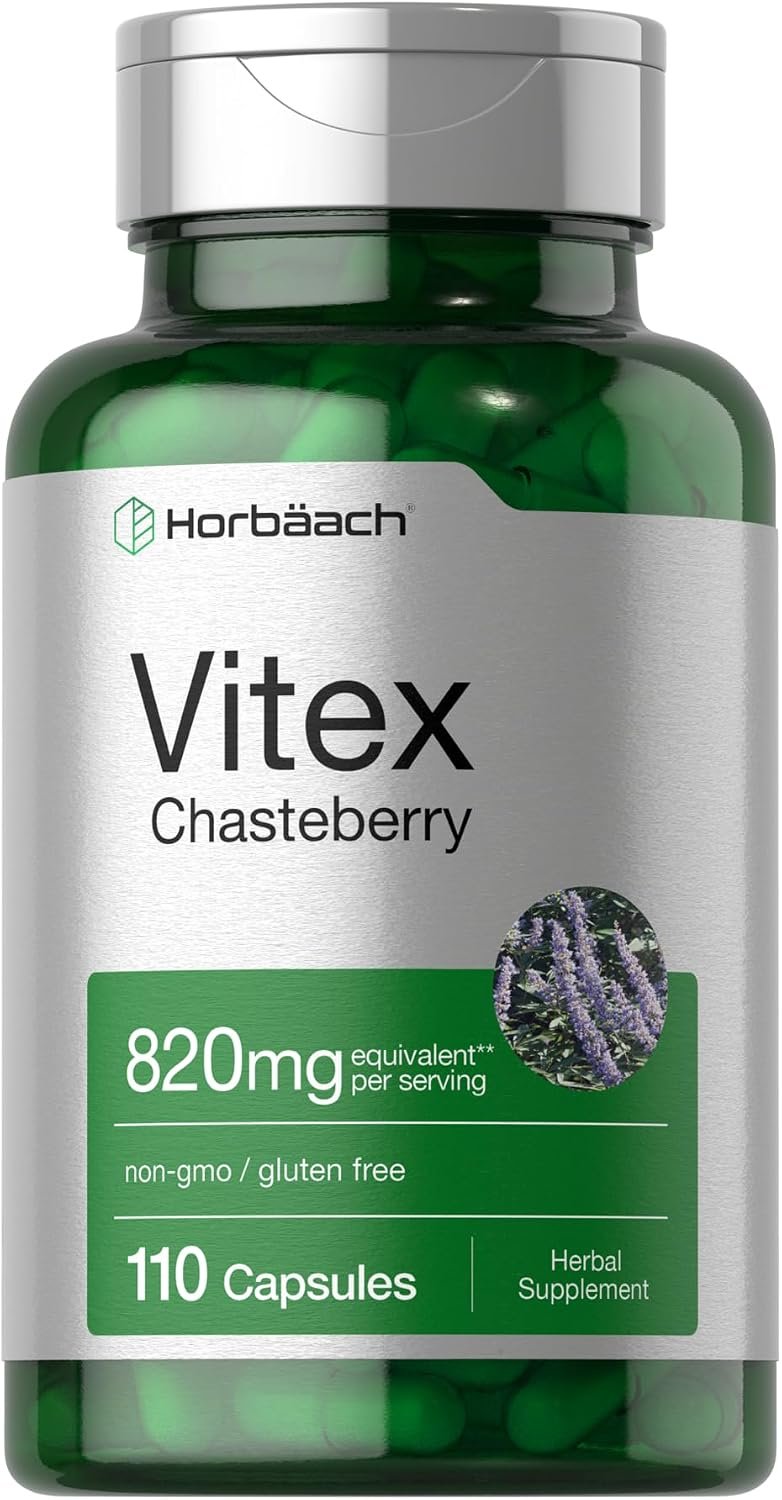 Horbäach Vitex Berry | 110 Capsules | Chasteberry Supplement for Women