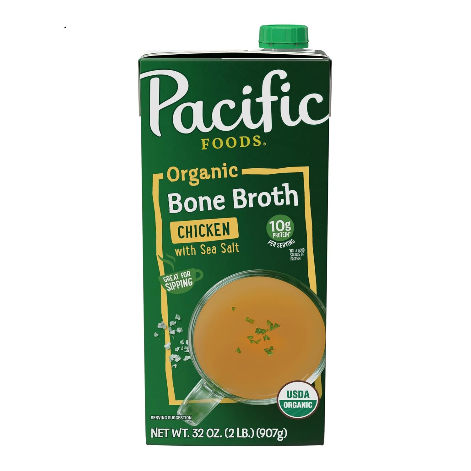 Pacific Foods Organic Chicken Bone Broth, 32 OZ