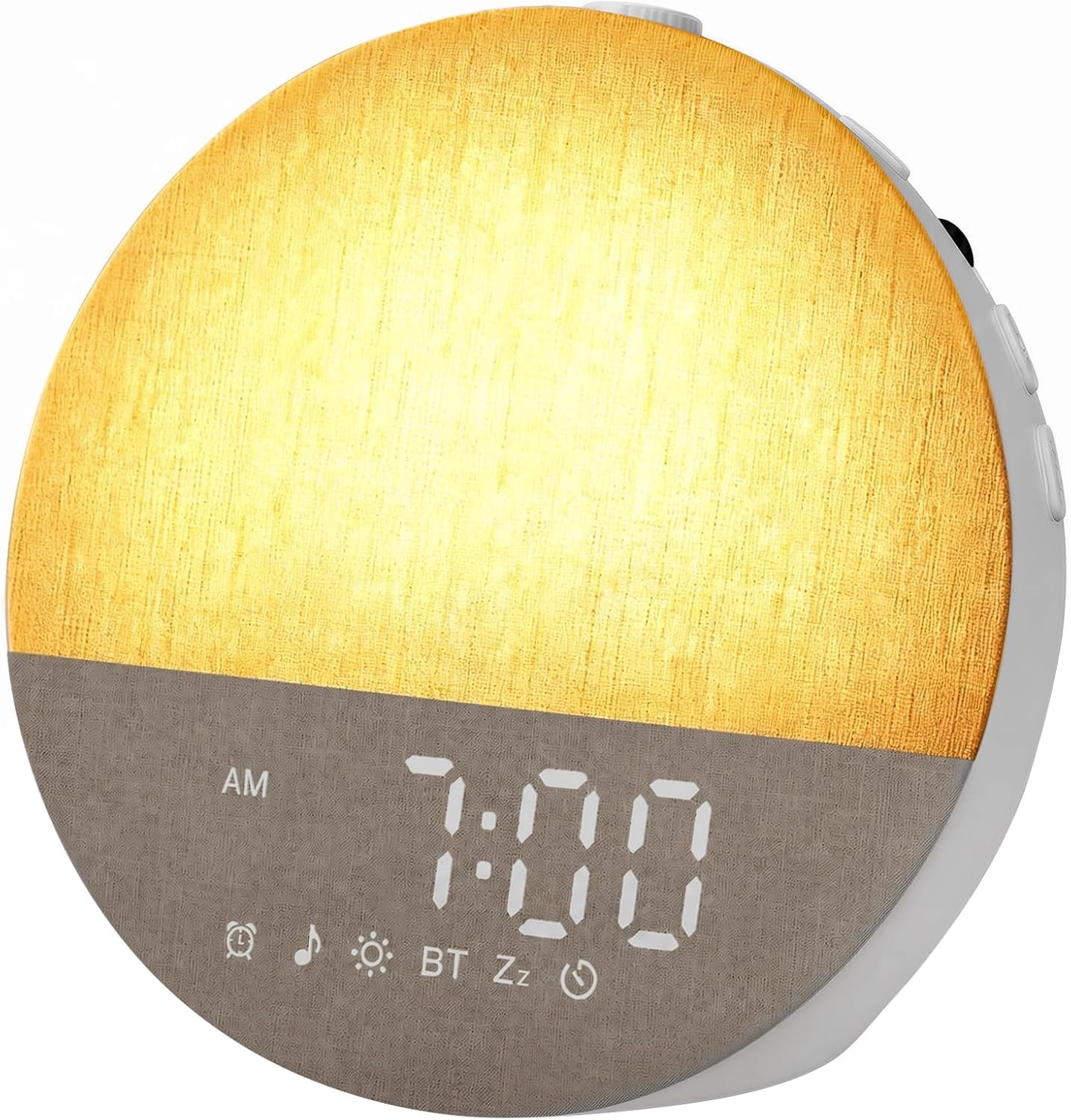 Simulates Natural Light Sunrise Alarm Clock – Makes Waking Up Easier