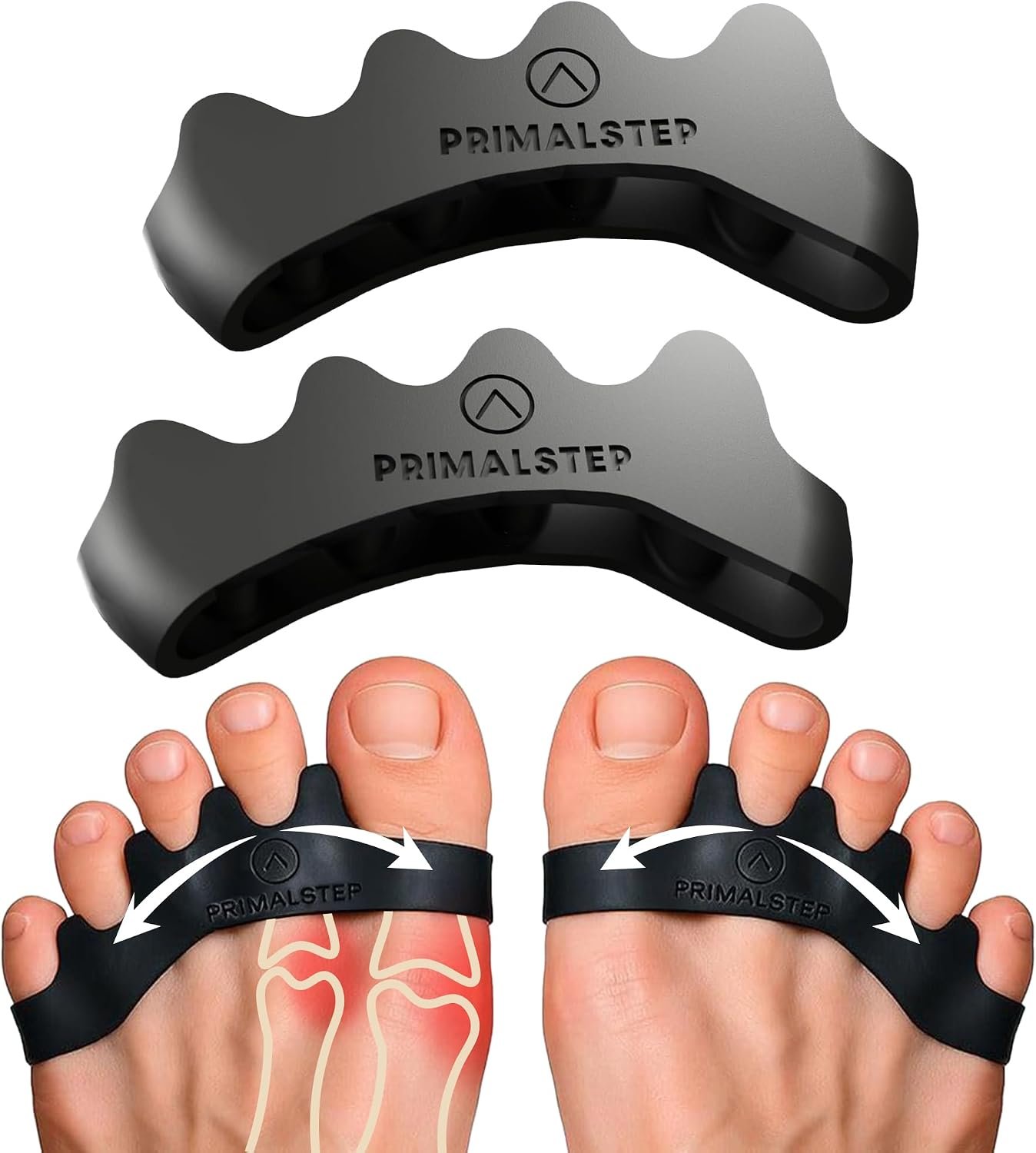 VYCE PrimalStep Toe Separators, Spreaders, Spacers, Large