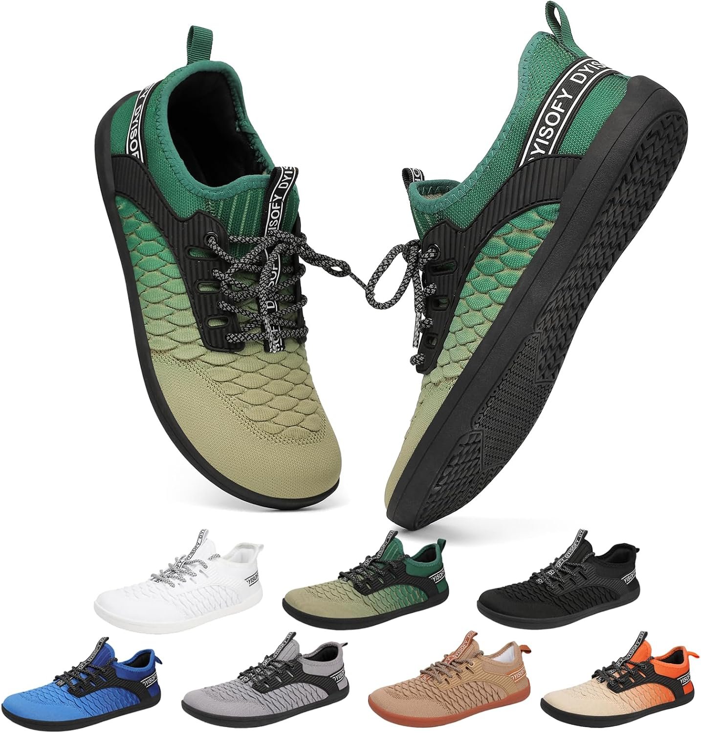 Mens Womens Barefoot Sneaker | Zero Drop Sole | Wide Toe Box Fashion Shoes