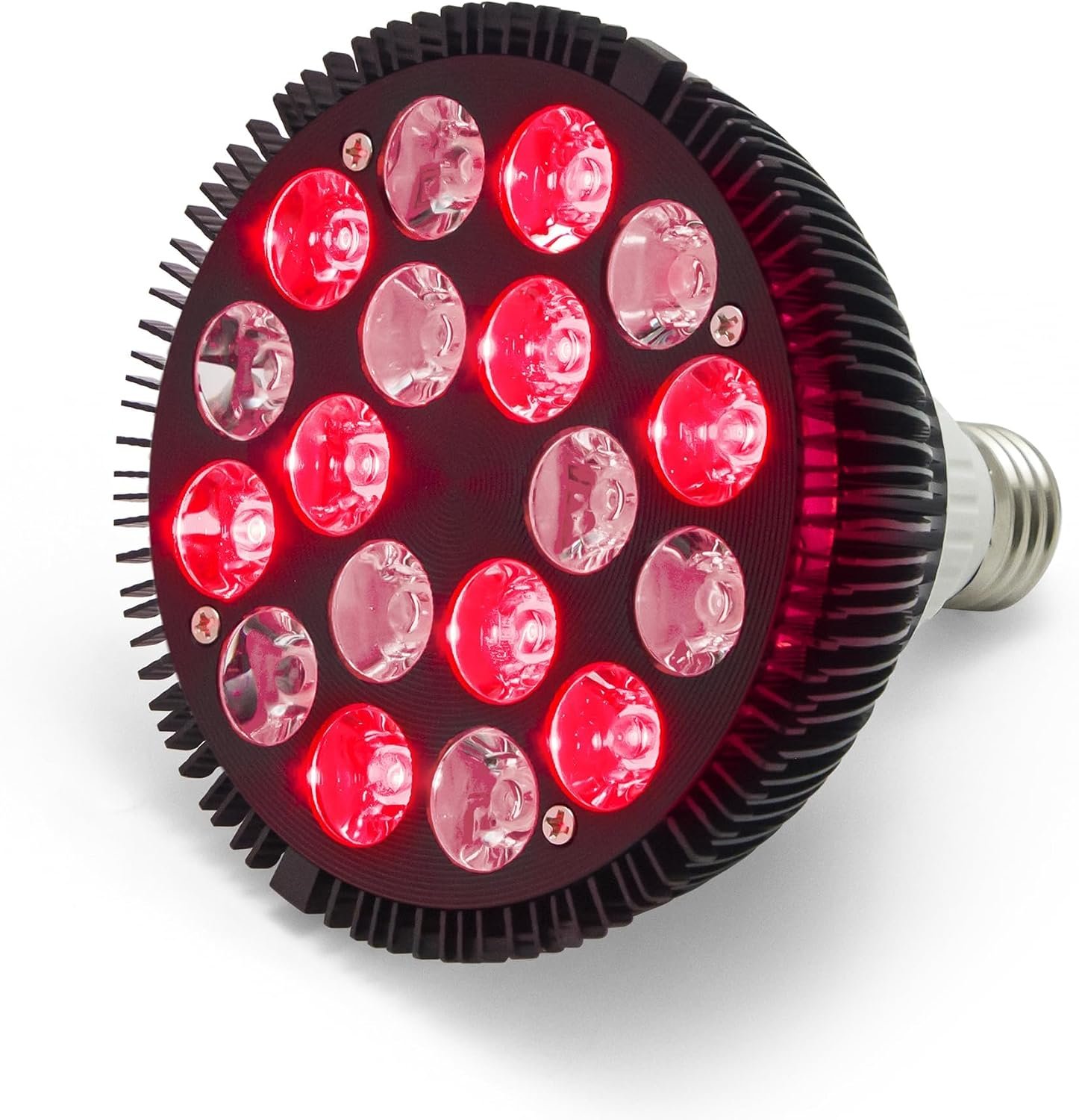 Elitzia Infrared Lamp Bulb 660nm Red and 850nm Near Infrared Bulb Accessory for ET350 Infrared Light Device ETPAR38 (Black)