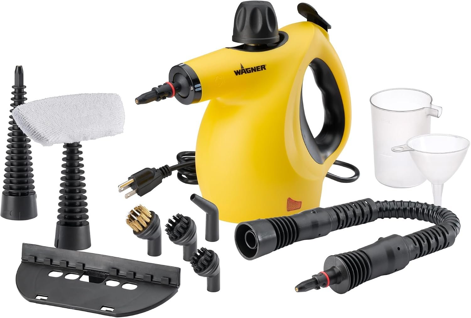 Wagner Spraytech 505e Handheld Steam Cleaner with 11 Accessories