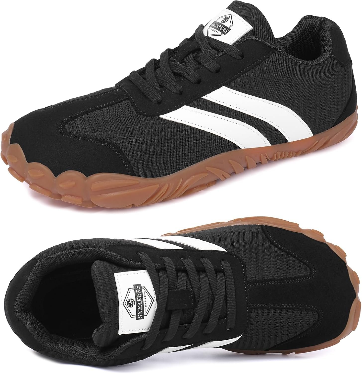 Barefoot Shoes Women,Wide Toe Box Sneakers Men, Zero Drop Minimalist Trail Running Shoe for Hiking and Walking, Non-Slip Lightweight Breathable Comfortable Fashion Casual Sneakers Unisex