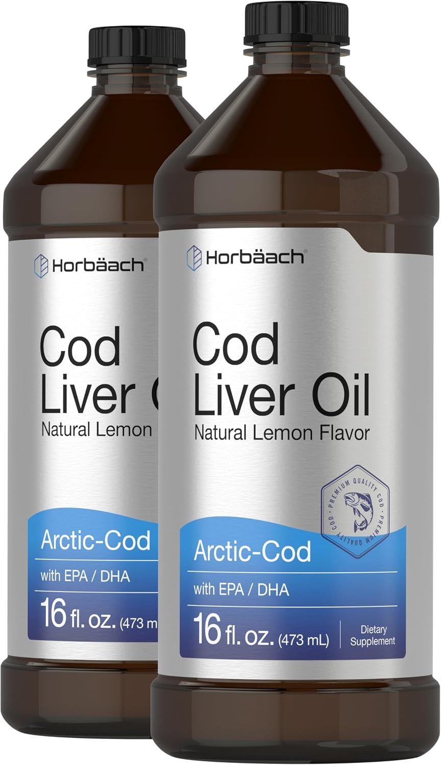 Horbäach Arctic Cod Liver Oil | 2 x 16 fl oz