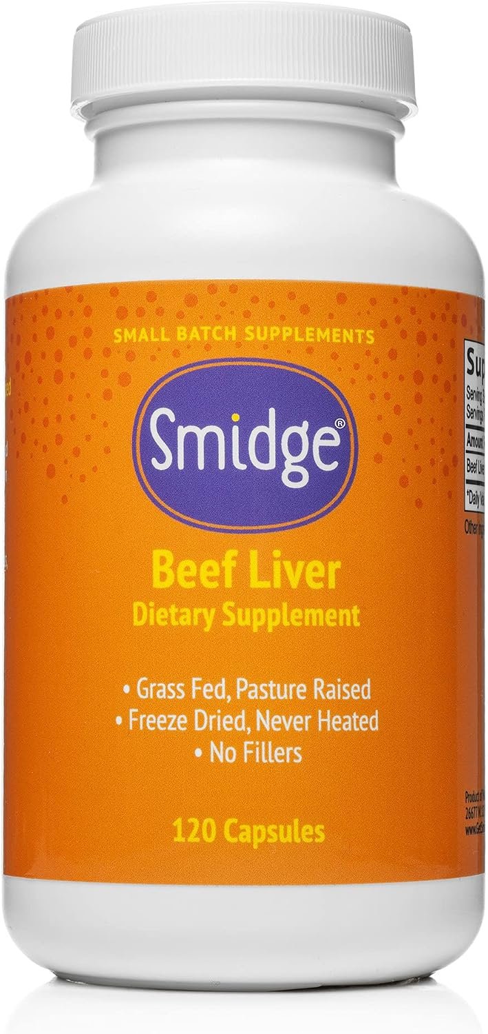 Smidge Beef Liver Capsules