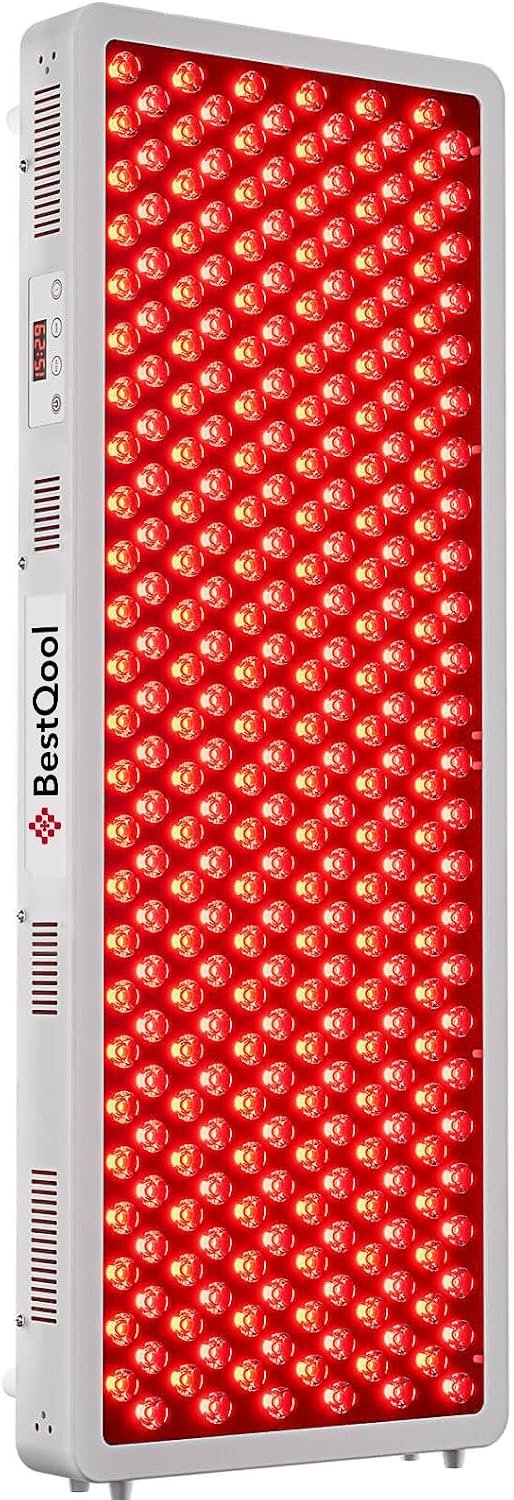 BestQool Red Light Therapy Panel, FSA-HSA 4 Wavelengths Full Body, 470W