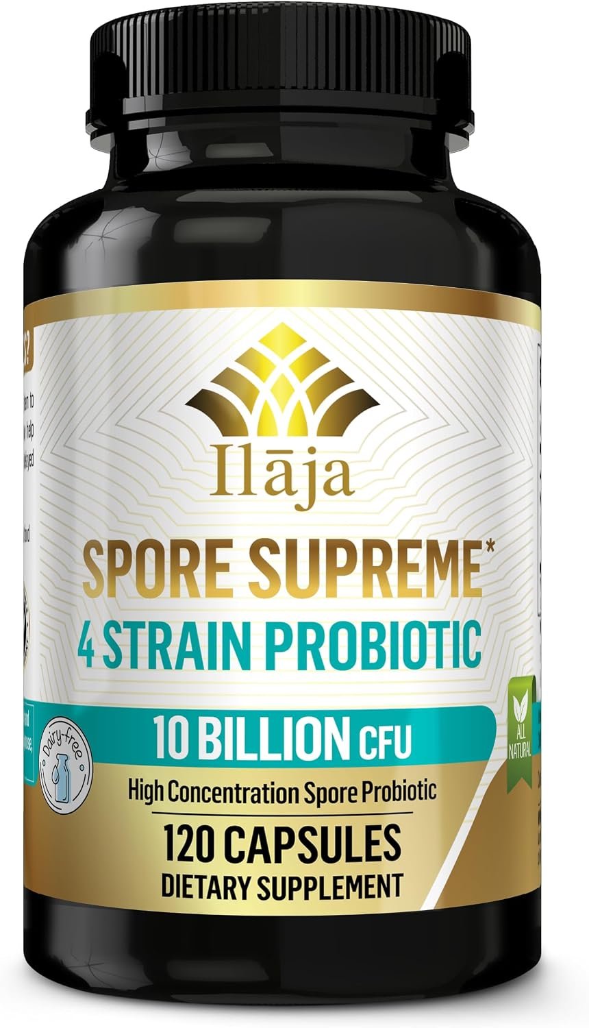 Spore Supreme – Spore Based Probiotic – 10 Billion CFU – 4 Strains