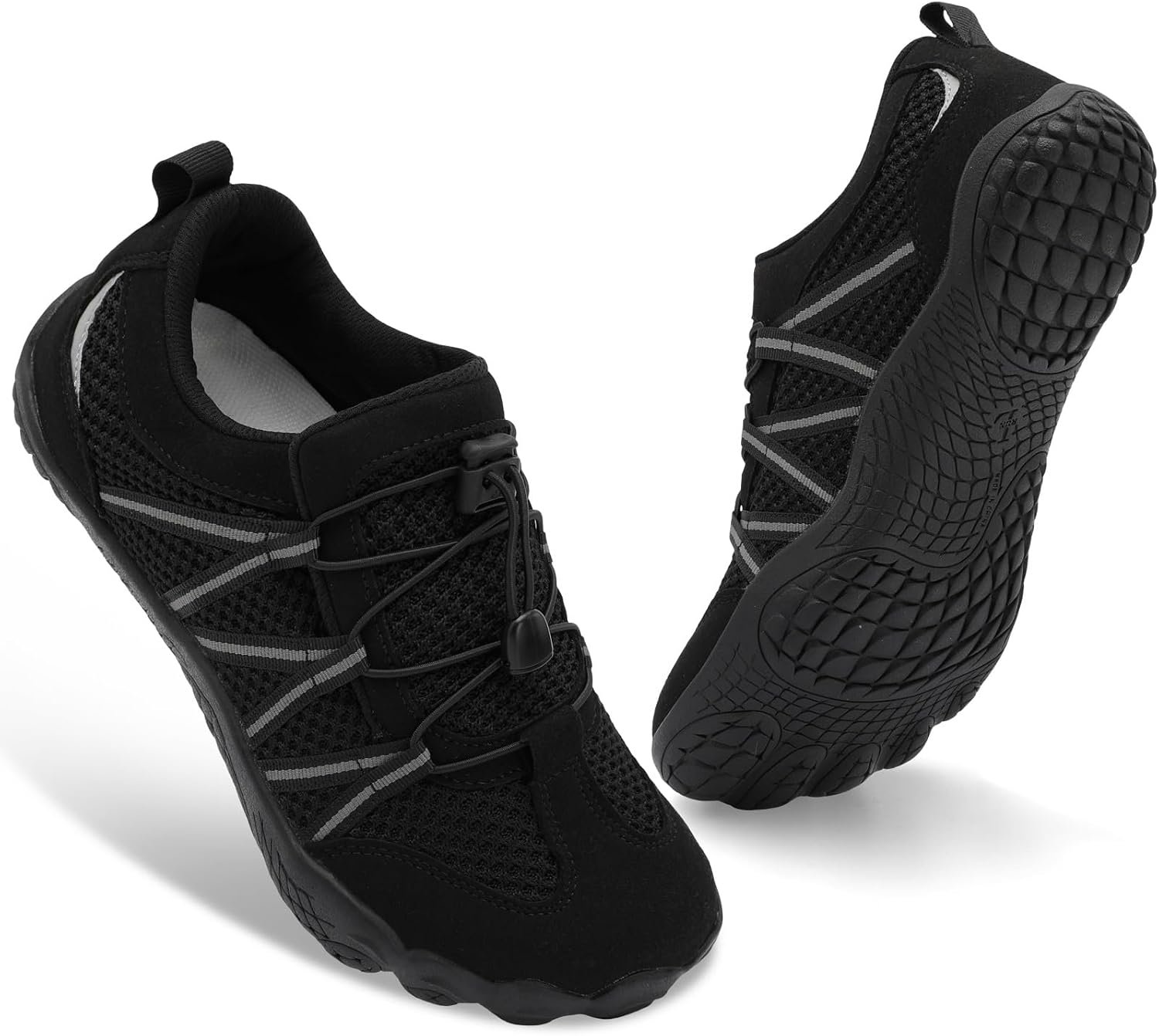 Spesoul Womens Mens Barefoot Shoes Wide Toe Box Walking Shoes Minimalist Slip On Sneakers Zero Drop Lightweight Breathable for Hiking Water Trail Running Workout Grounded Walking Gym