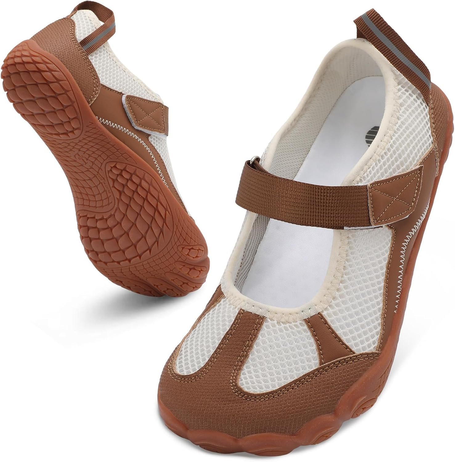 BARERUN Water Shoes for Women Barefoot Womens Hiking Shoes Zero Drop Quick-Dry Aqua Travel Swim Beach River Lake Sand Pool Boat Surf Garden Gym Exercise Non Slip Wide Sandals