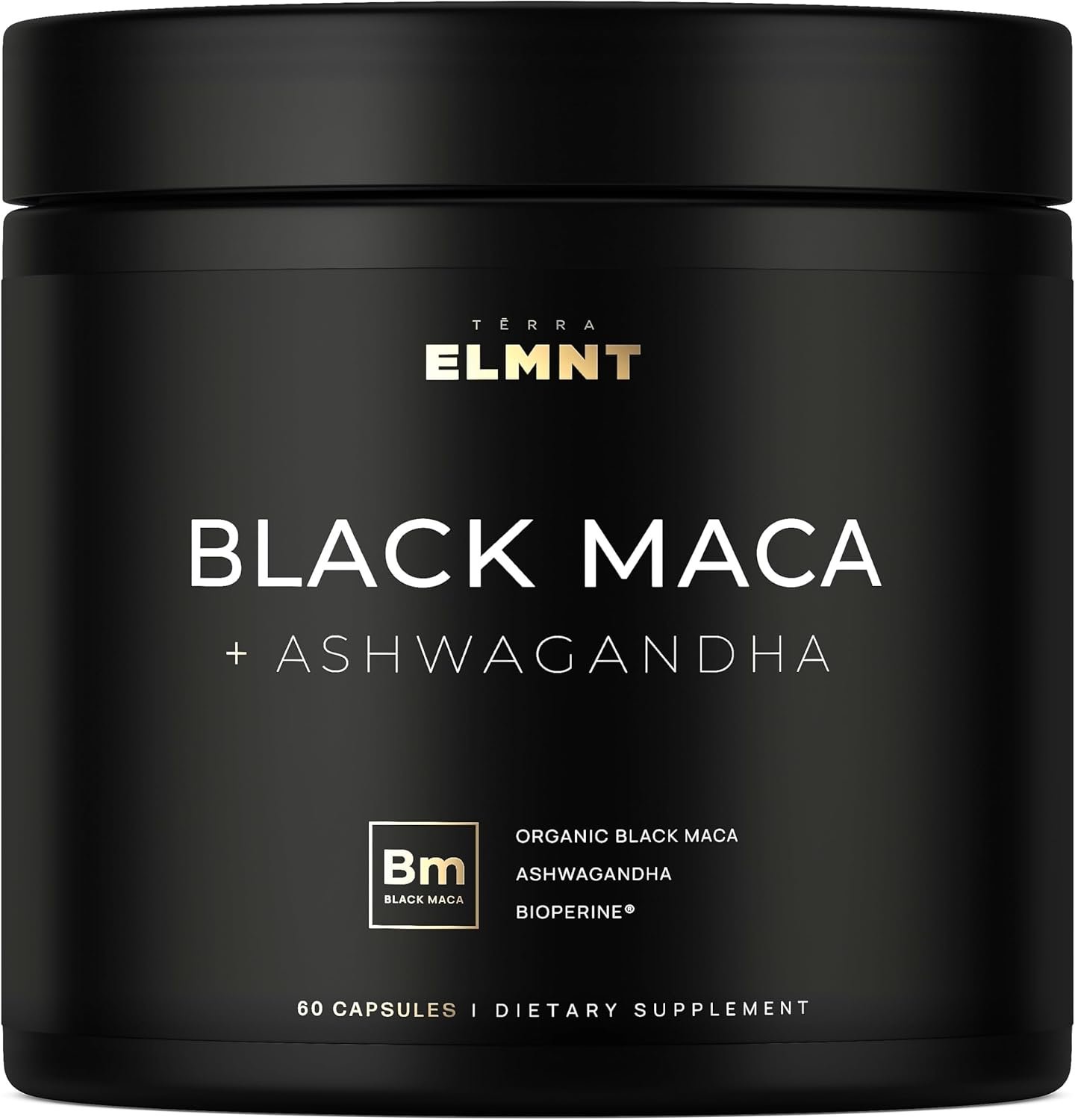 40x Strength Organic Black Maca Root with 15:1 Ashwagandha for Men