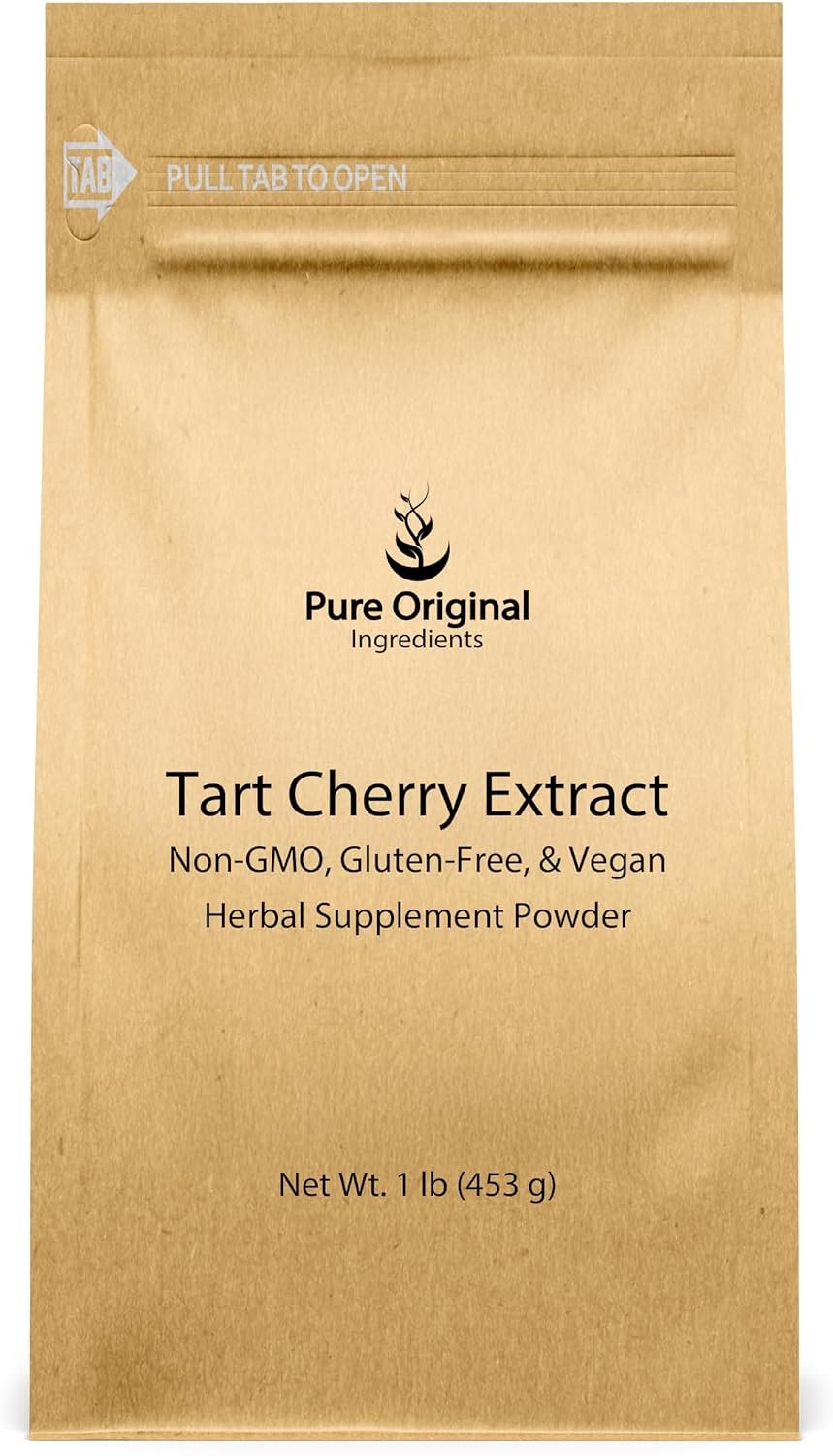 PURE ORIGINAL INGREDIENTS Tart Cherry Extract (1 lb) Non-GMO, Herbal Supplement