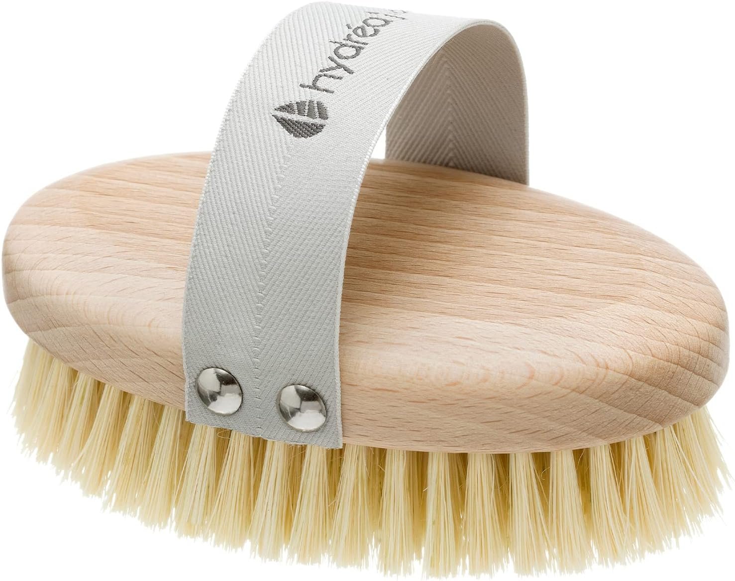 Hydrea London Dry Brushing Body Brush with Cactus Bristle – Cellulite Remover, Vegan Best Dry Brush for Flawless Skin, Helps Improve Lymphatic Drainage – FSC® Certified Beechwood.