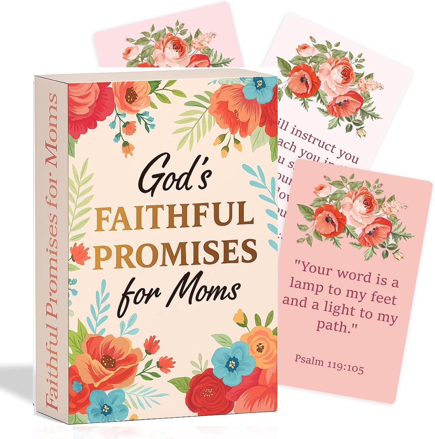 52 New Mom Gifts Biblical Affirmation Cards, Inspirational Verses of Hope & Encouragement for Religous Moms, Christian Mother’s Day Gift