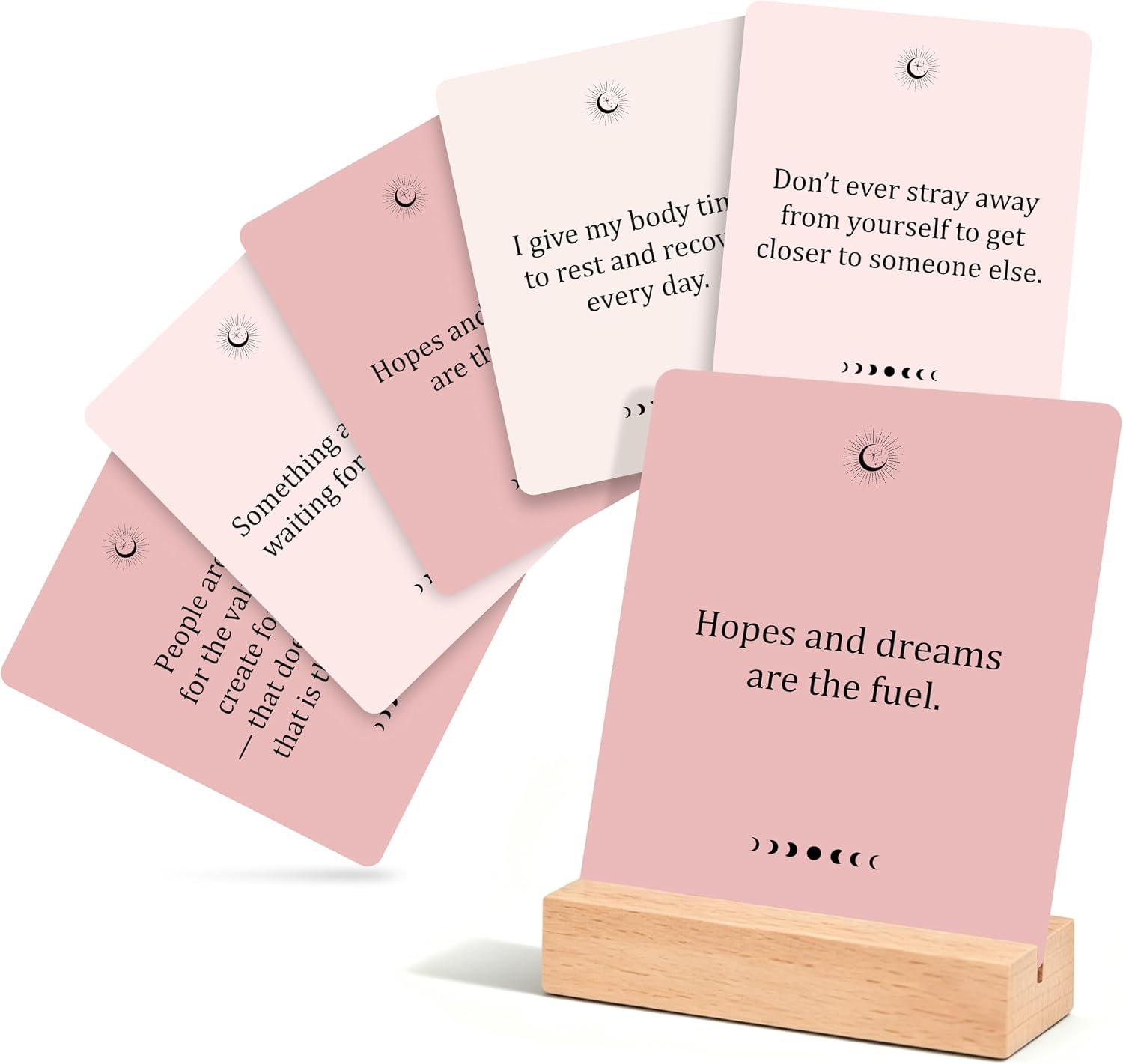 Badass Affirmation Cards for Women, 55 Daily Motivational Gift