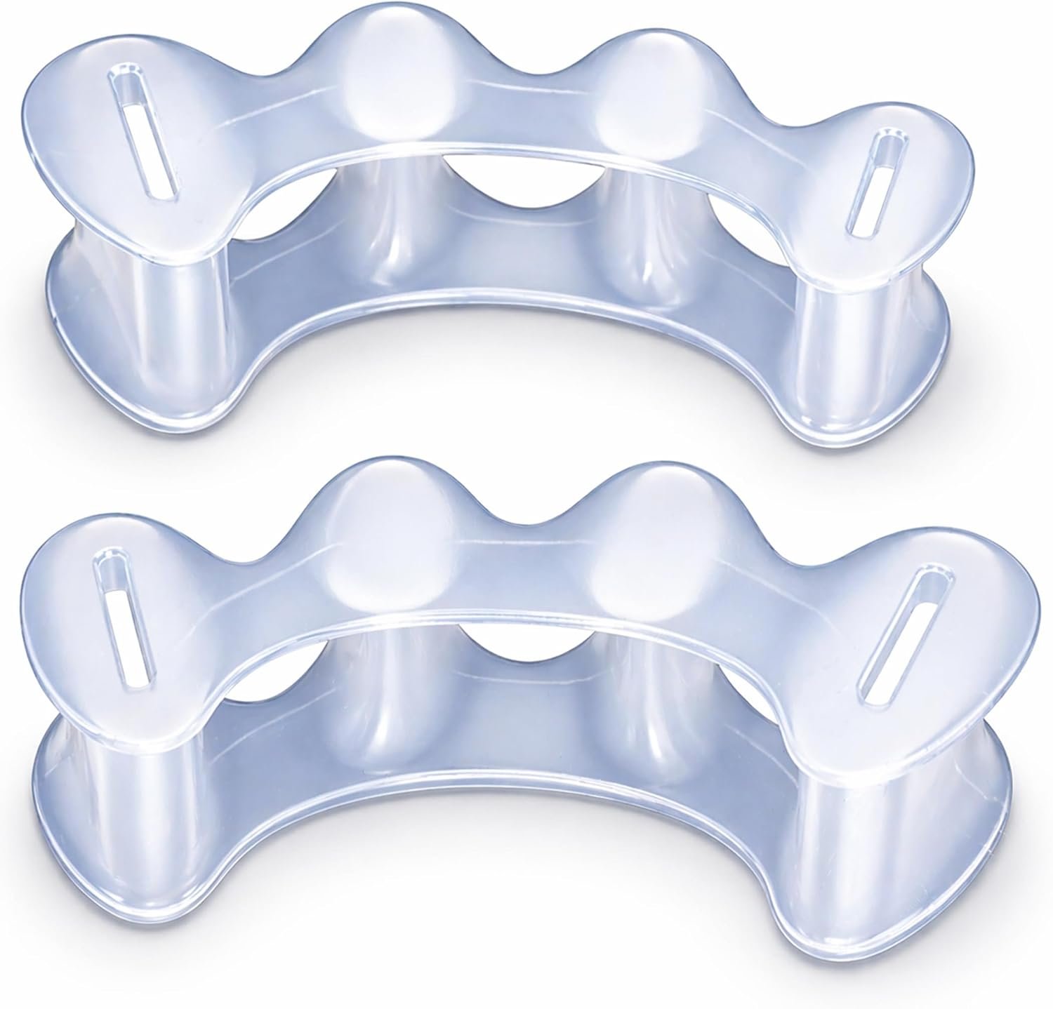 Toe Spacers for Foot Alignment – Bunion Corrector & Toe Separator for Pain Relief, Natural Toe Splay & Posture Support – Medical Grade Silicone (Medium)