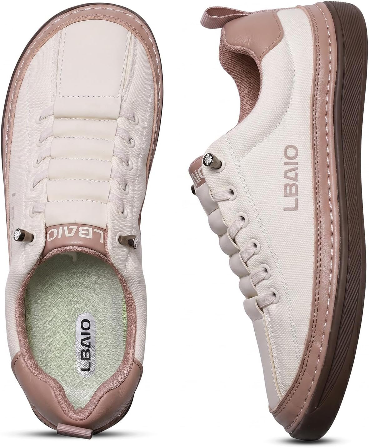 Women’s Wide Toe Box Slip-On Sneakers, Wide Width Barefoot Shoes with Zero Drop, Comfortable Casual Walking Shoes for Women, Lightweight Minimalist Sneakers for Wide Feet