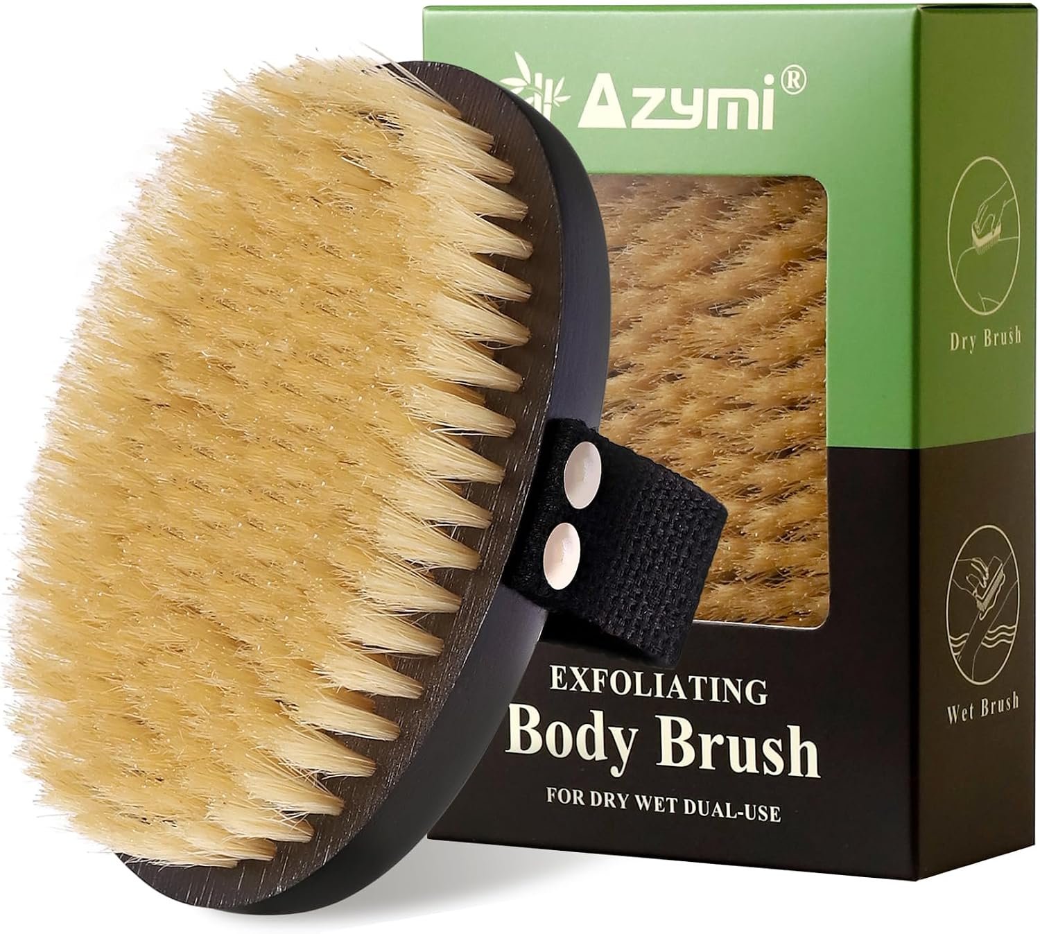 Dry Brushing Body Brush for Lymphatic Drainage