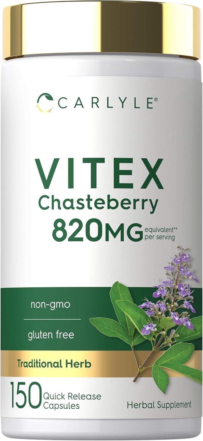Carlyle Vitex Chasteberry Supplement | 150 Capsules