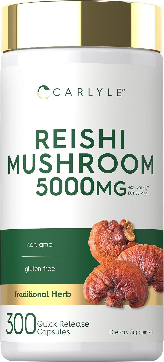 Carlyle Reishi Mushroom Capsules | 300 Count