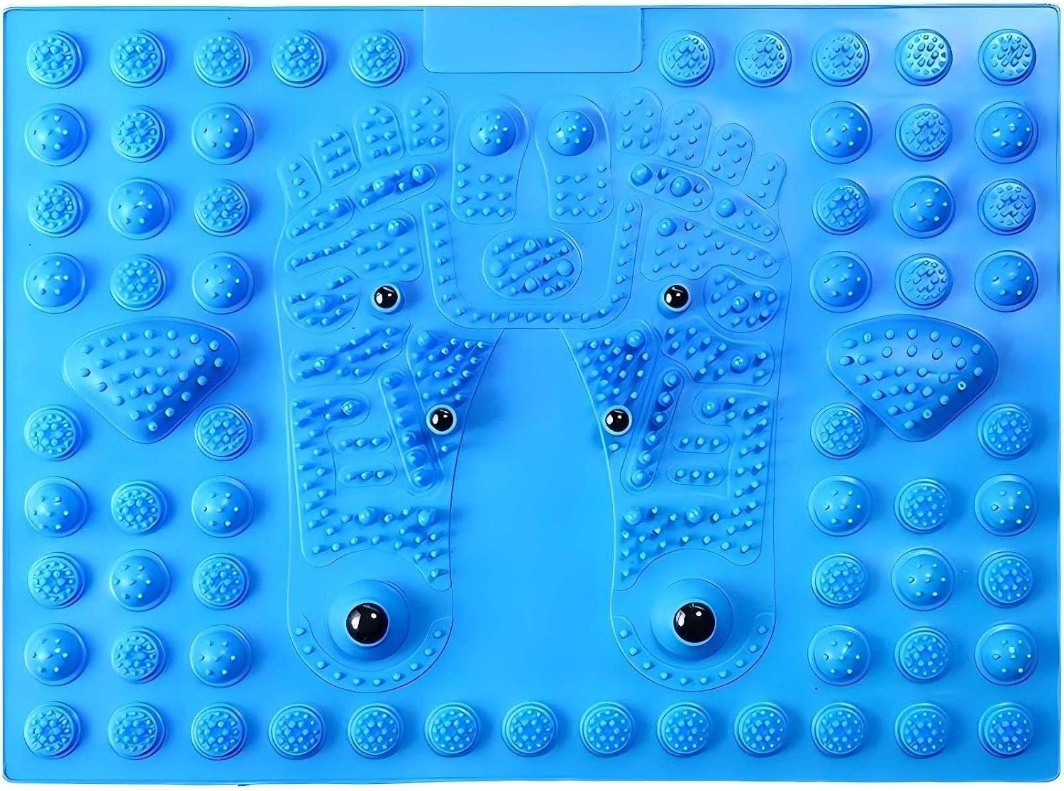 Reflexology Acupressure Foot Massage Pad Pressure Mat Home Office