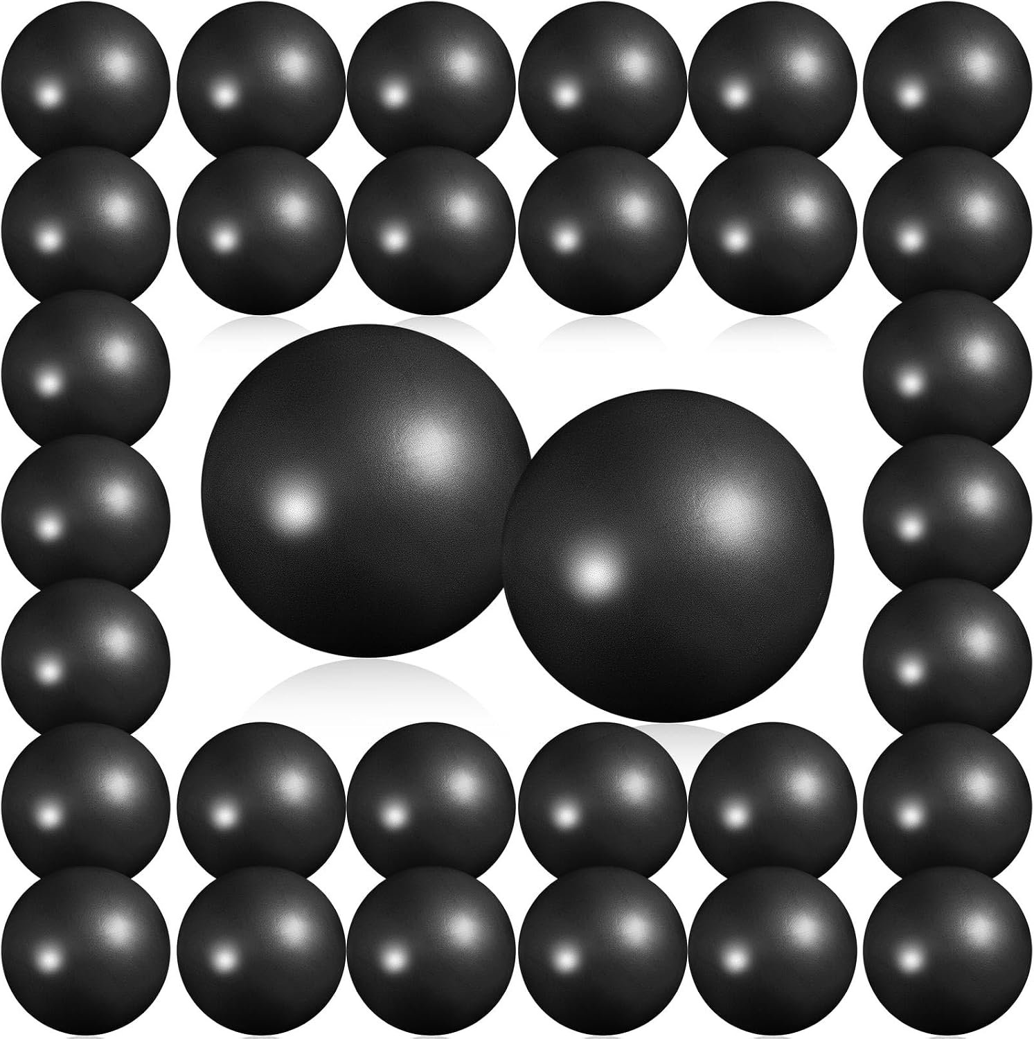 Teyva 40 Pcs Small Pilates Ball Bulk 9 Inch Mini Yoga Balls