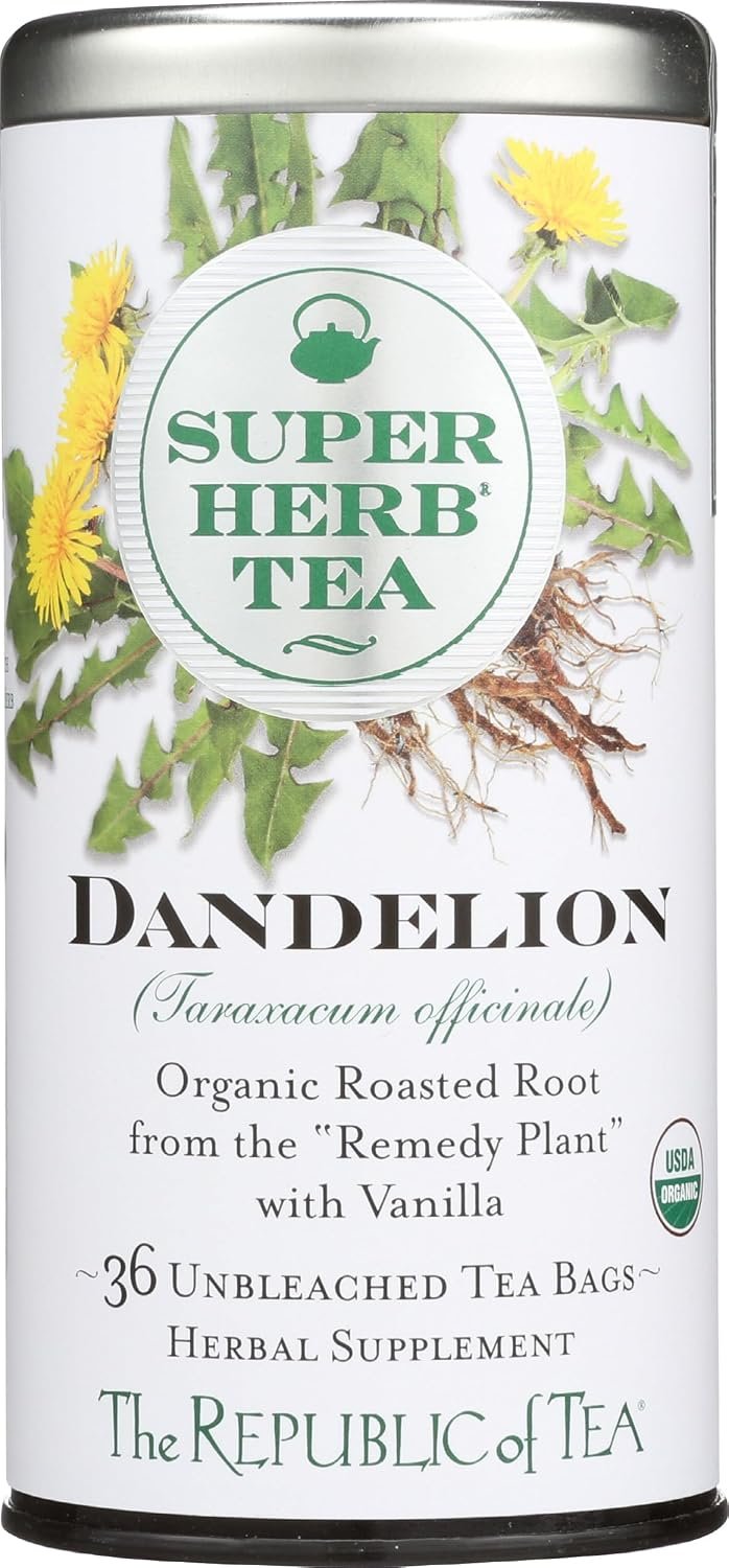 Republic Of Tea, Tea Dandelion Superherb Organic, 36 Count