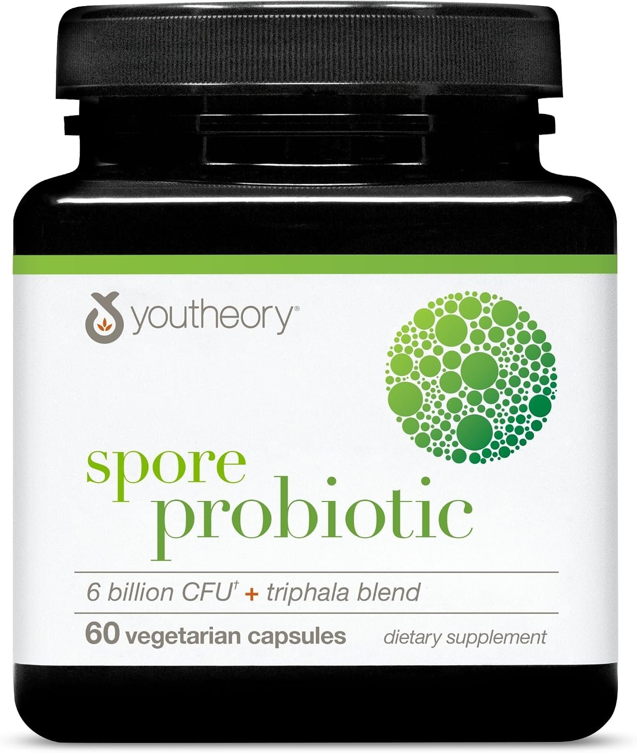 Youtheory Spore Probiotic, 60 Vegetarian Capsules, 30-Day Supply