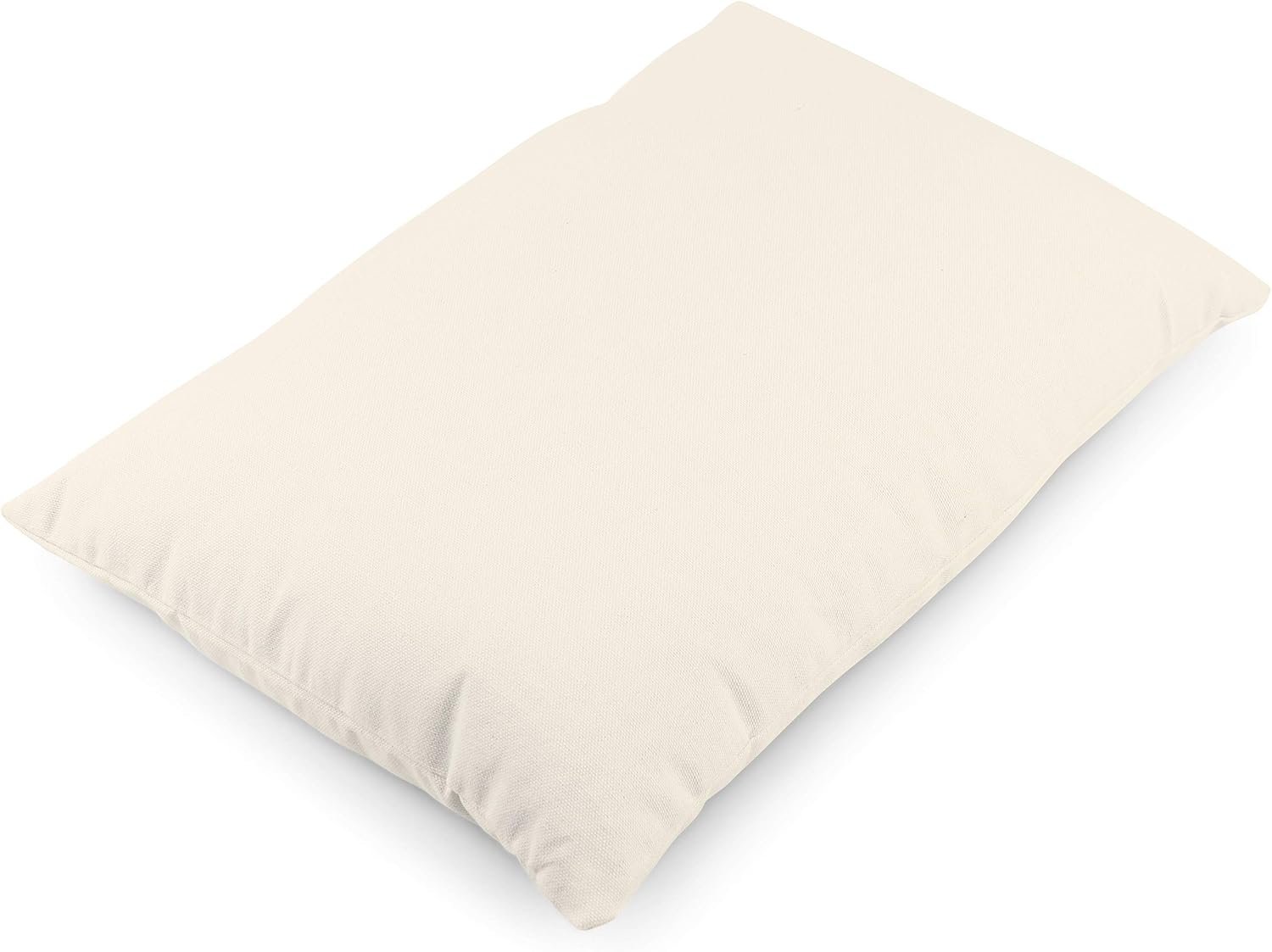 PILLOWY Buckwheat Big Buck Bed Pillow Filled with US Grown Organic Buckwheat Hulls Cool Ventilation – Japanese Style – Keep Your Spine Straight Support – Adjustable Fill Zipper, X-Large