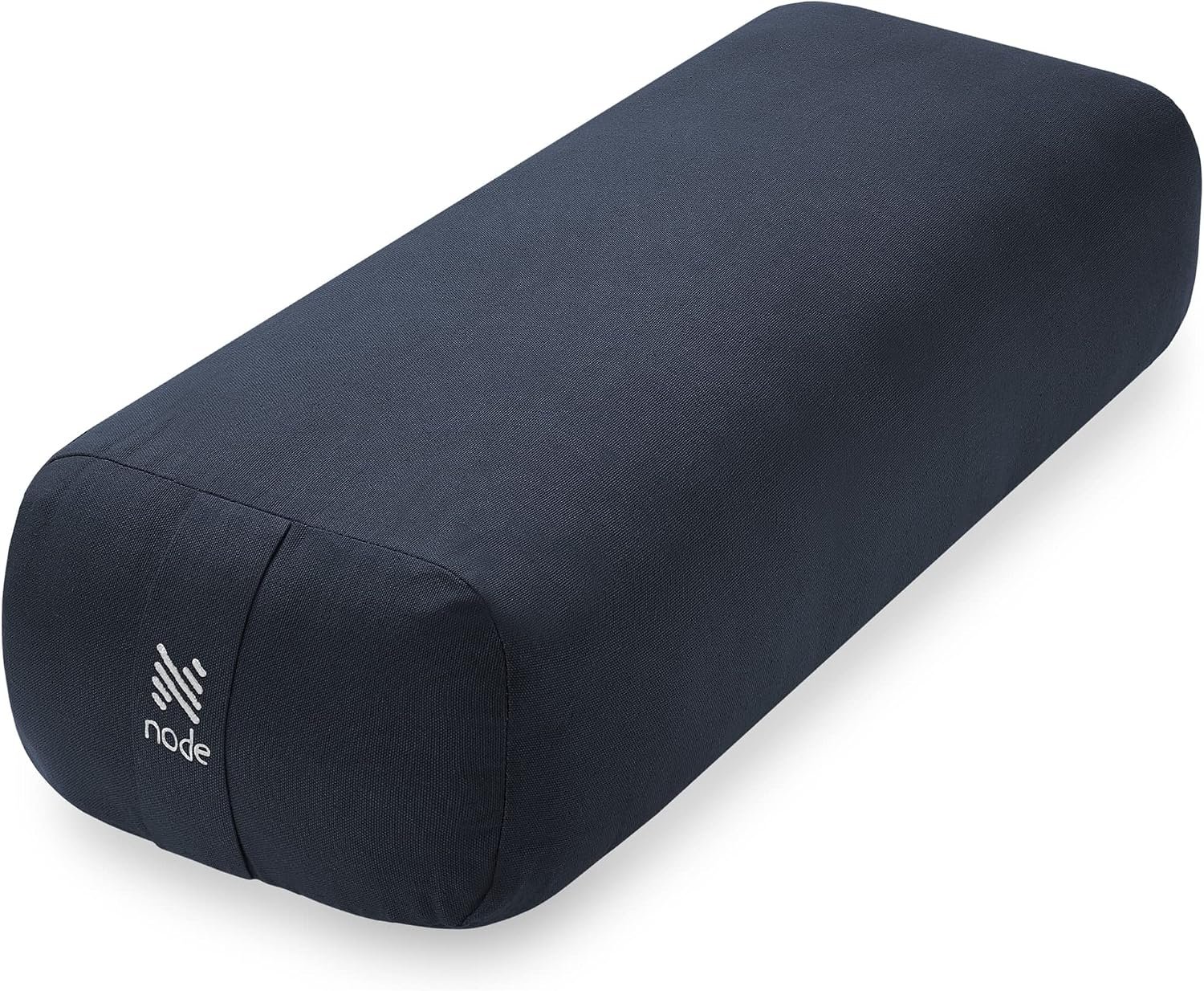 Yoga Meditation Cushion, 25″ x 12″ Rectangular Bolster with Organic Cotton Cover